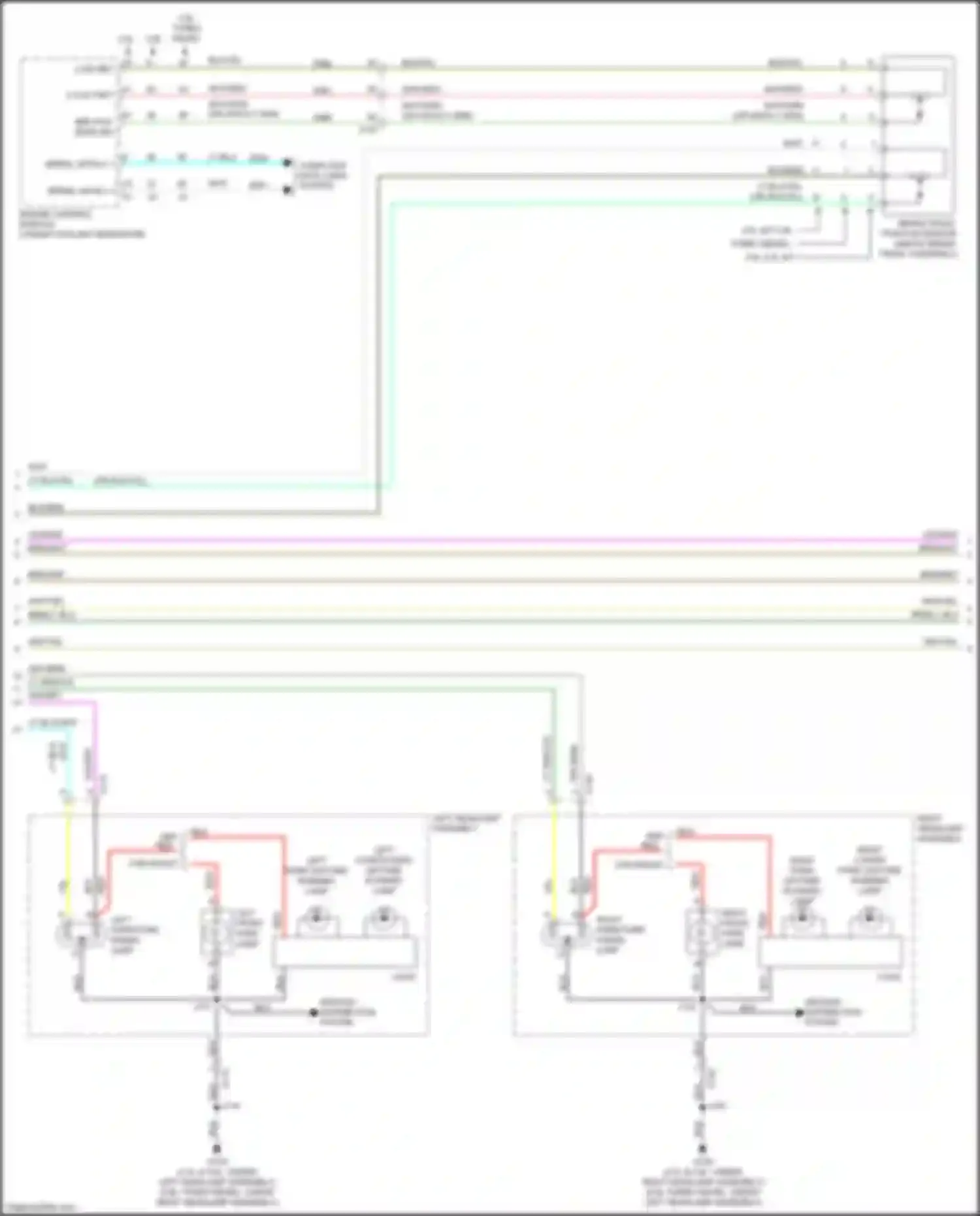 iX BMW i20 (2021-2024): Exterior lamps circuit (2 of 3)