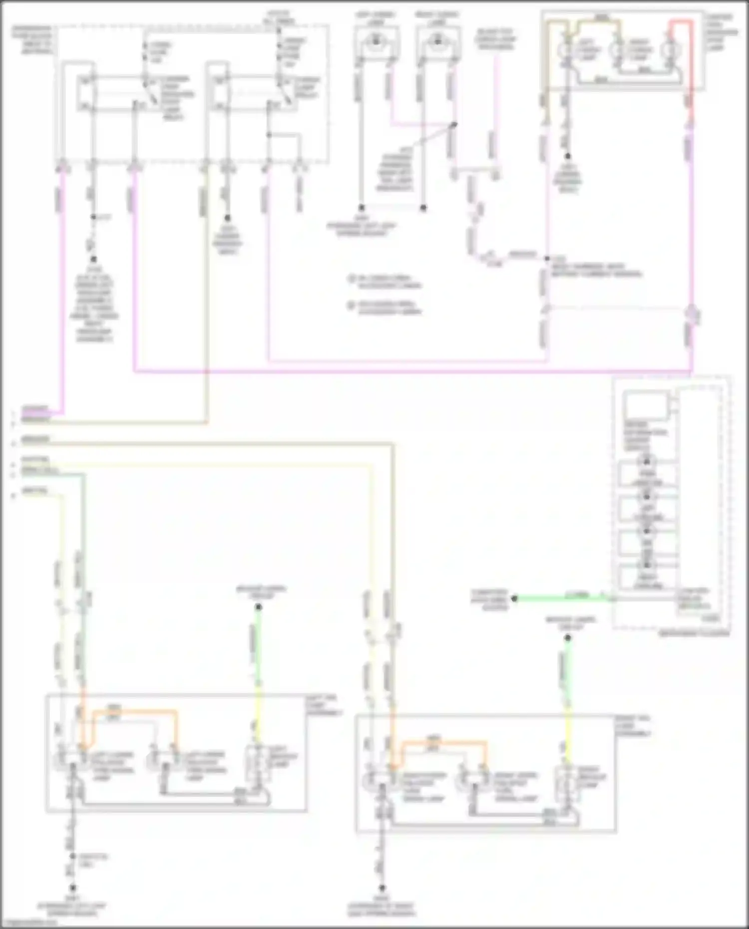 iX BMW i20 (2021-2024): Exterior lamps circuit (3 of 3)