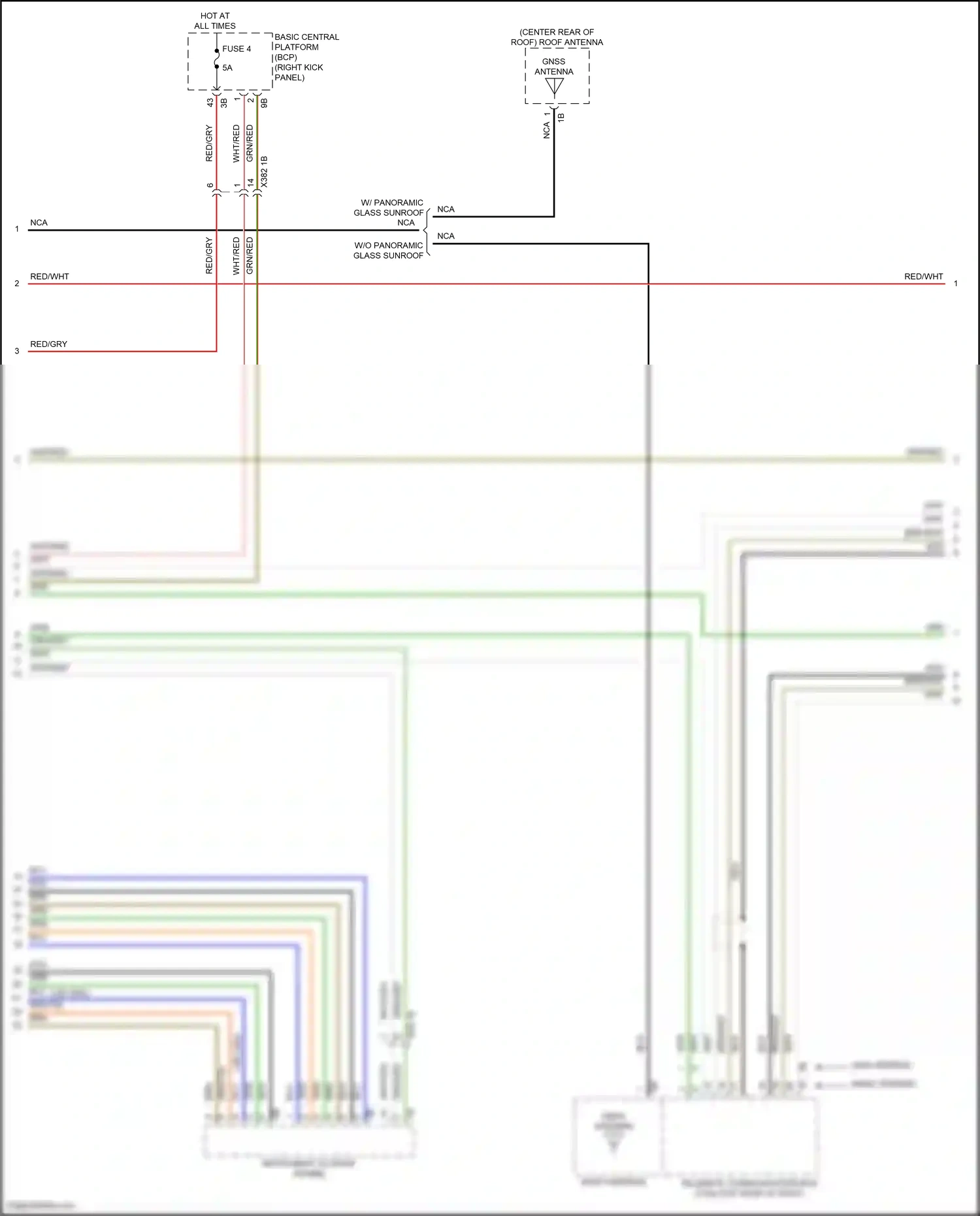 BMW iX i20 (2021-2024) basic version wiring diagram  (1 of 6)