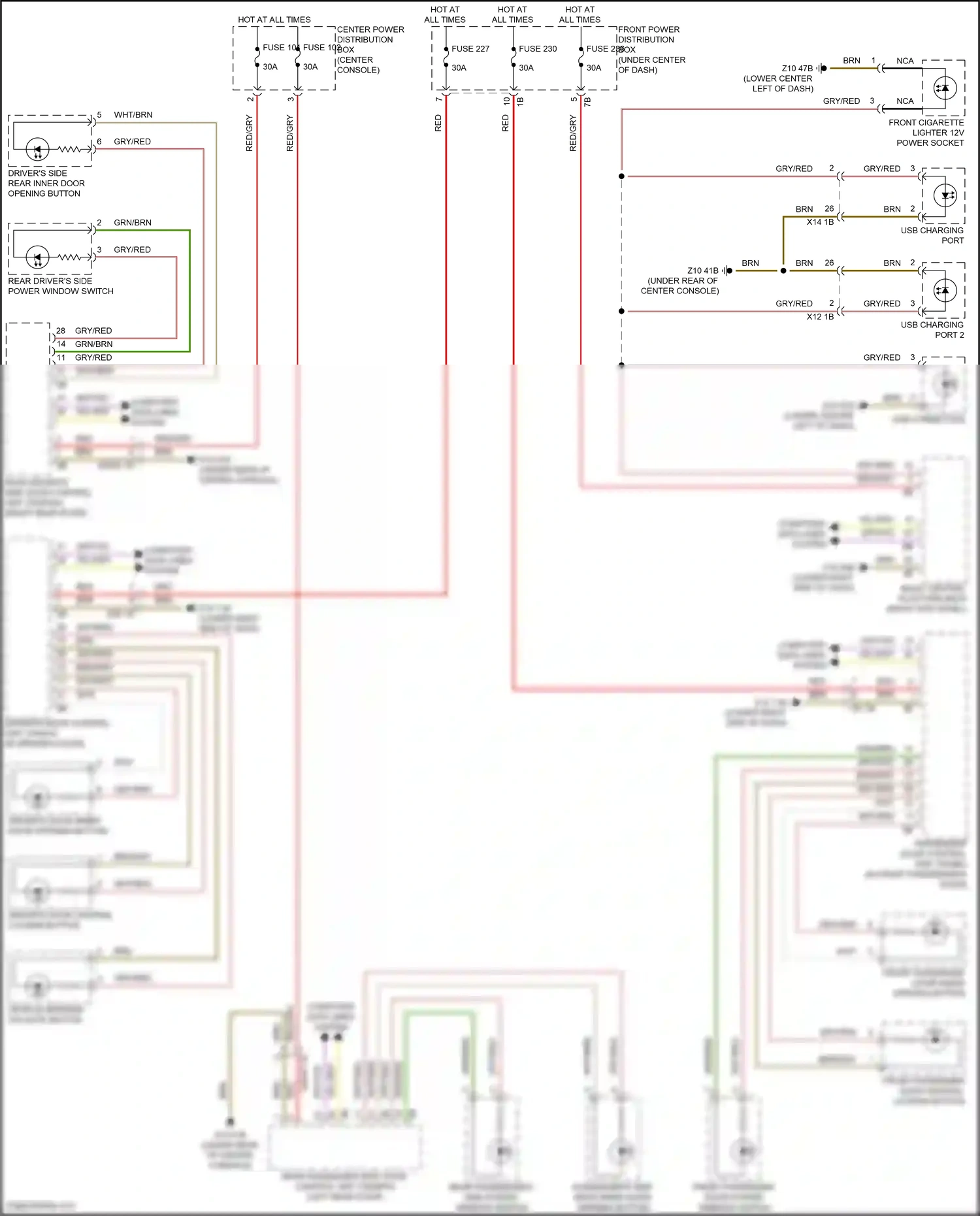 BMW iX i20 (2021-2024) computer data lines system wiring diagram  (28 of 96)