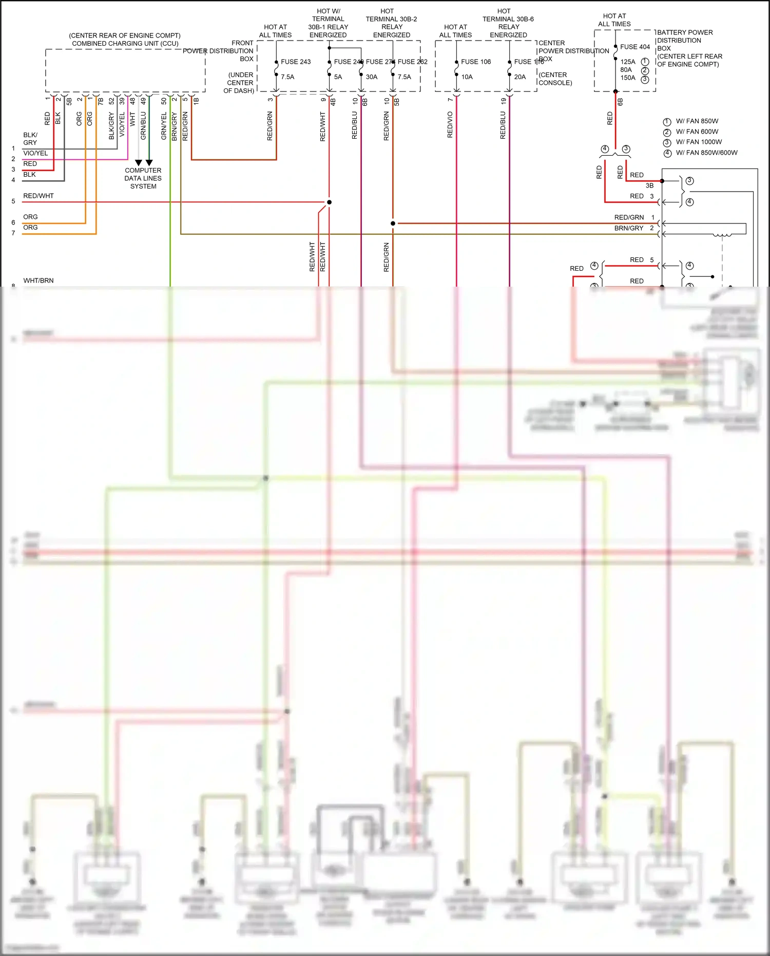 BMW iX i20 (2021-2024) computer data lines system wiring diagram  (11 of 96)