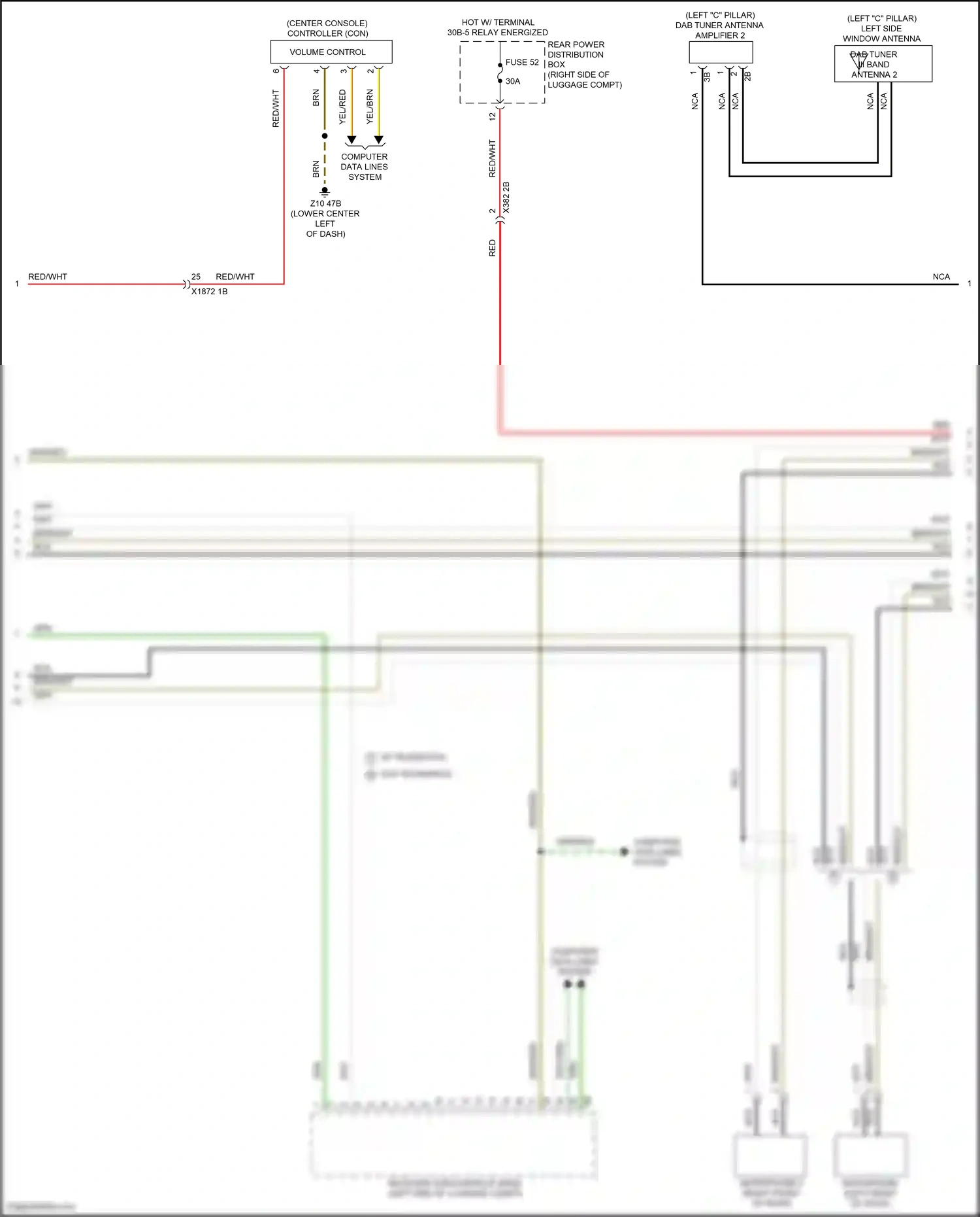 BMW iX i20 (2021-2024) computer data lines system wiring diagram  (55 of 96)