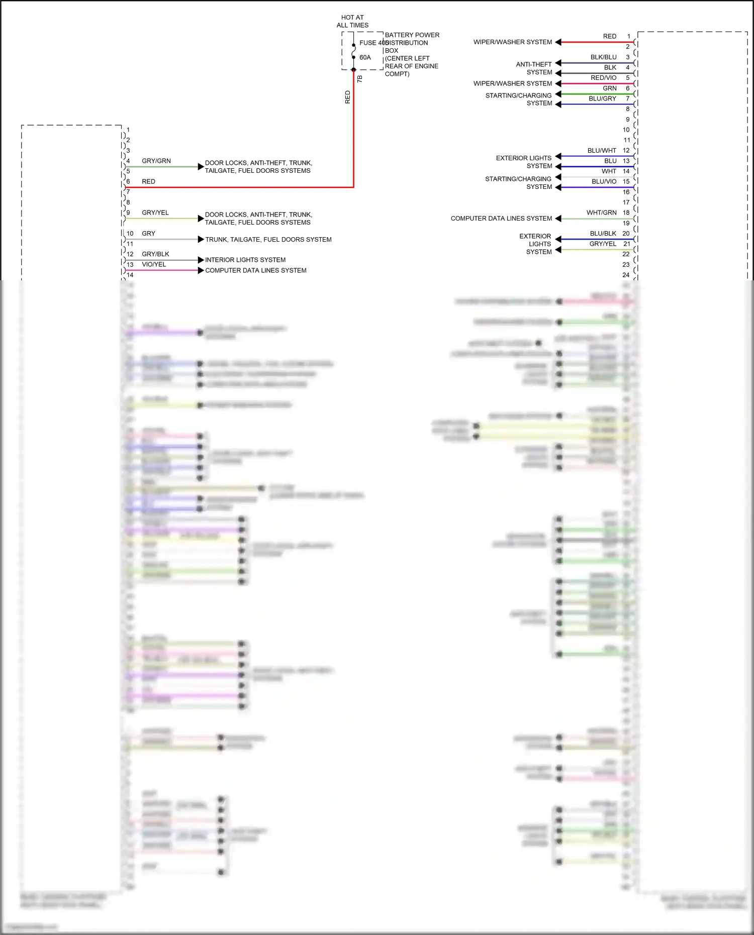 BMW iX i20 (2021-2024) computer data lines system wiring diagram  (48 of 96)