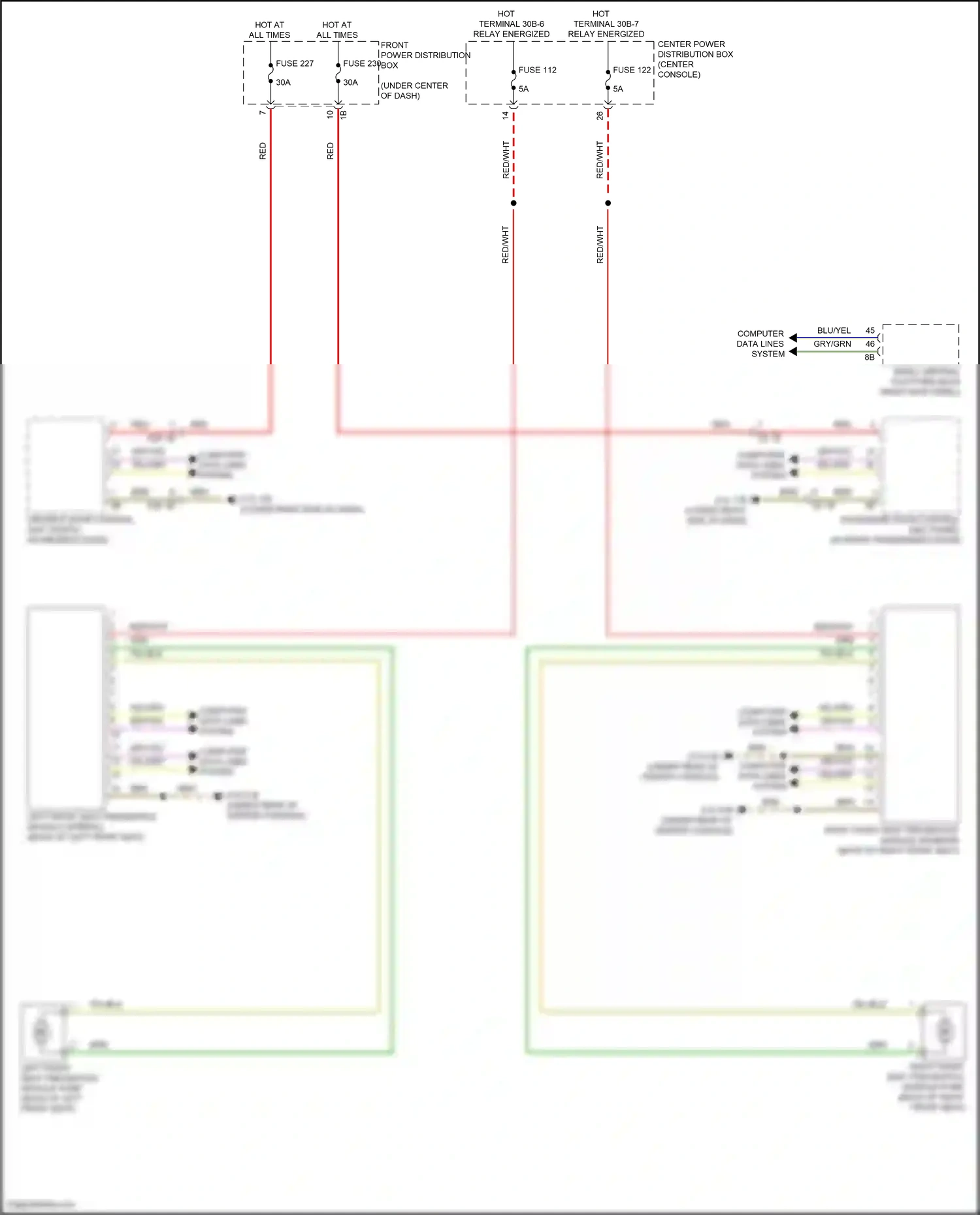 BMW iX i20 (2021-2024) computer data lines system wiring diagram  (85 of 96)