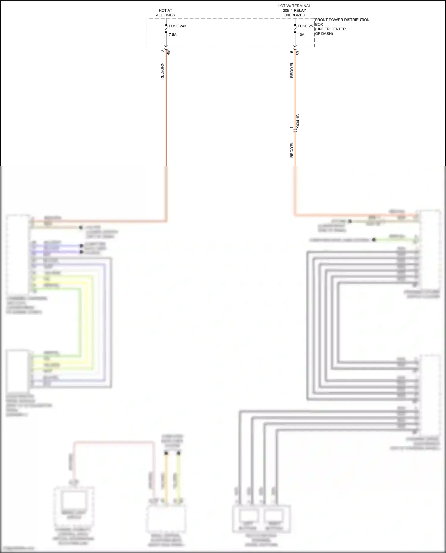 BMW iX i20 (2021-2024) computer data lines system wiring diagram  (62 of 96)