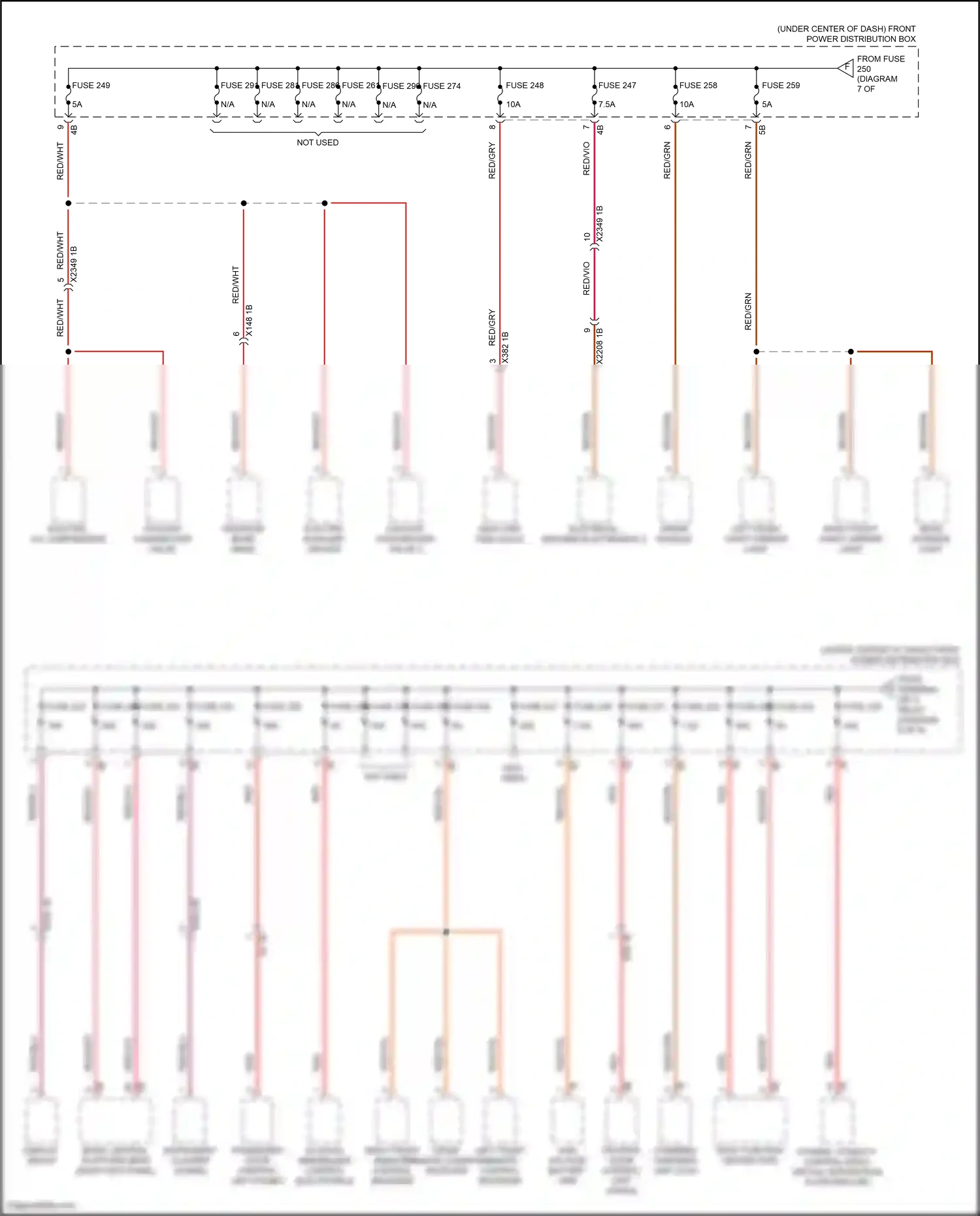 BMW iX i20 (2021-2024) electrical machine electronics 2 wiring diagram  (3 of 3)