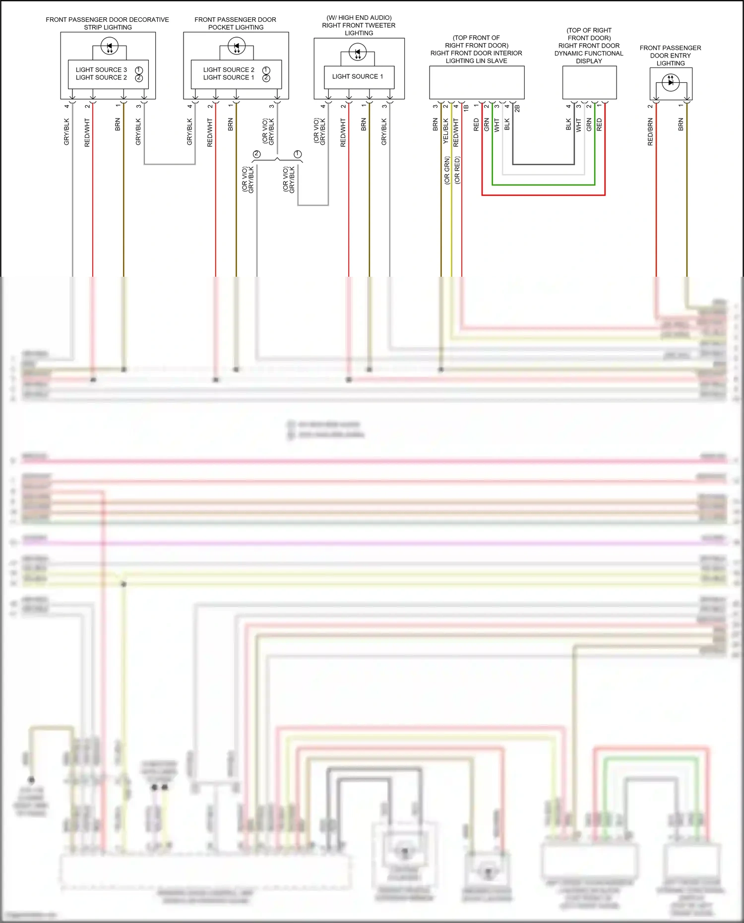 BMW iX i20 (2021-2024) light source 2 light source 1 wiring diagram  (1 of 1)