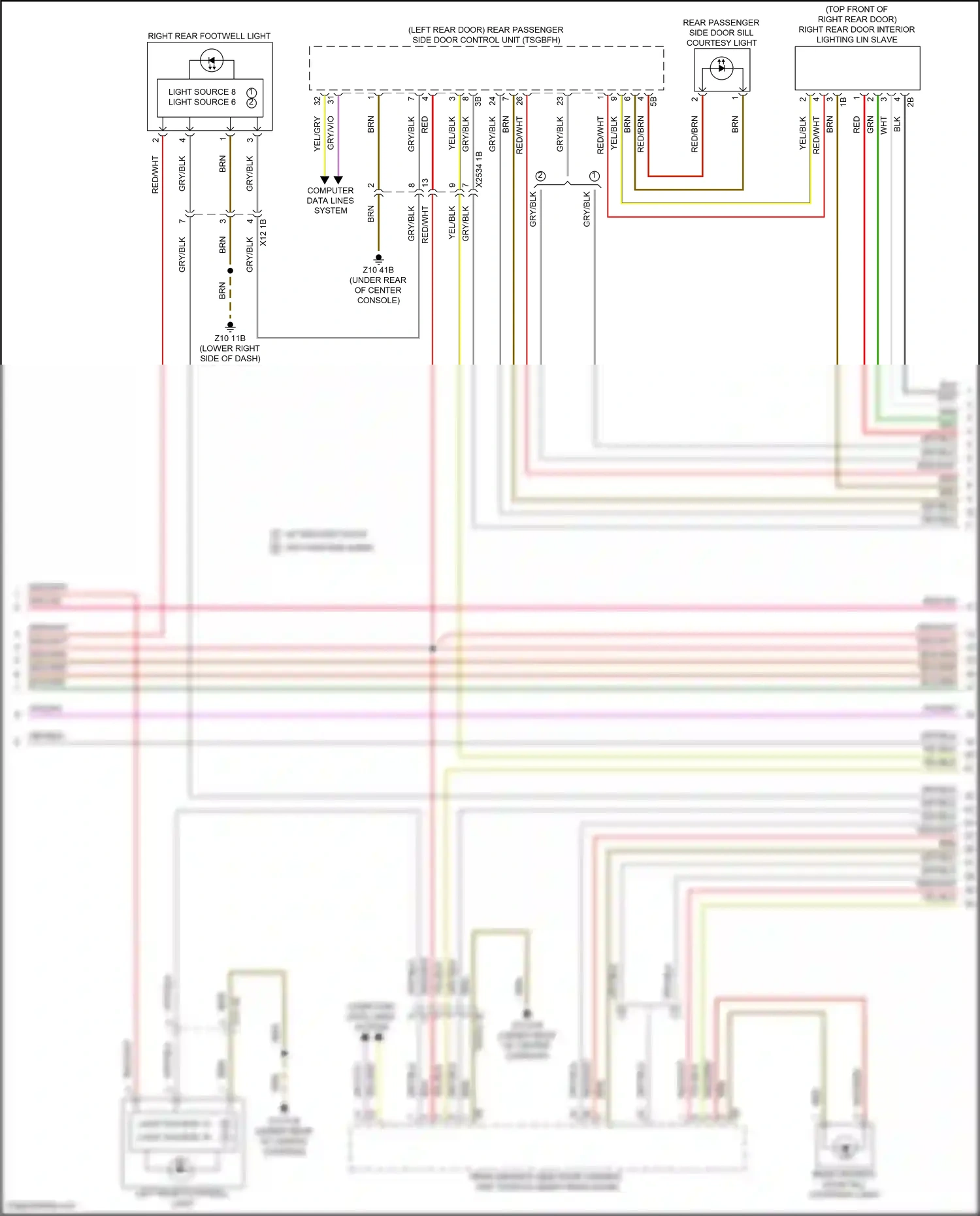 BMW iX i20 (2021-2024) light source 8 light source 6 wiring diagram  (1 of 1)