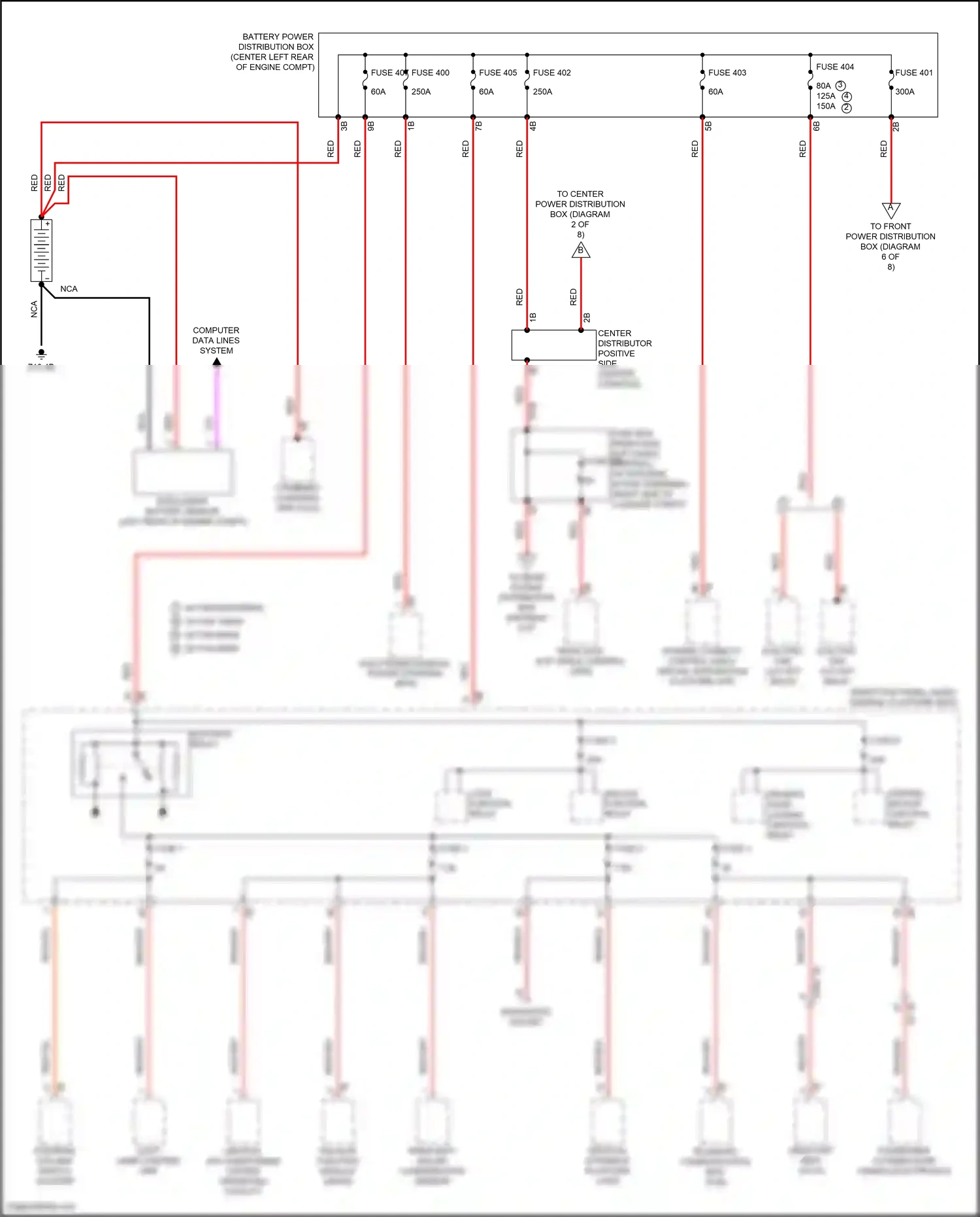 BMW iX i20 (2021-2024) lock function relay wiring diagram  (1 of 1)