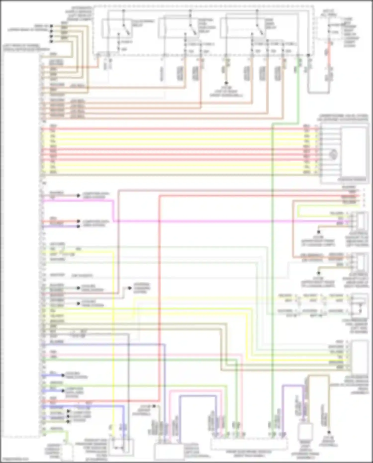 M2 BMW F87 facelift (2017-2021): Wiring diagram engine performance 3.0l turbo (1 of 5)