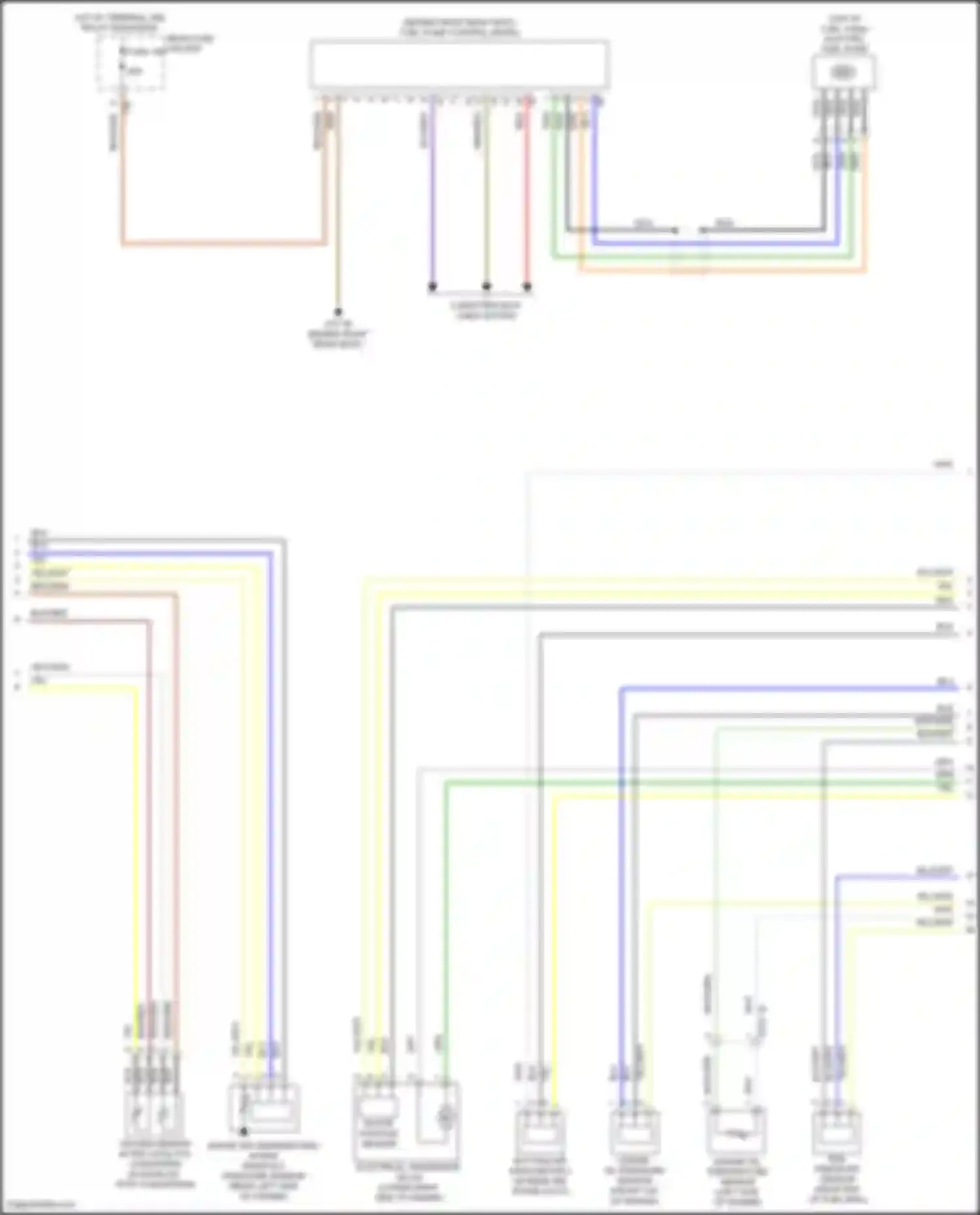 M2 BMW F87 facelift (2017-2021): Wiring diagram engine performance 3.0l turbo (4 of 5)
