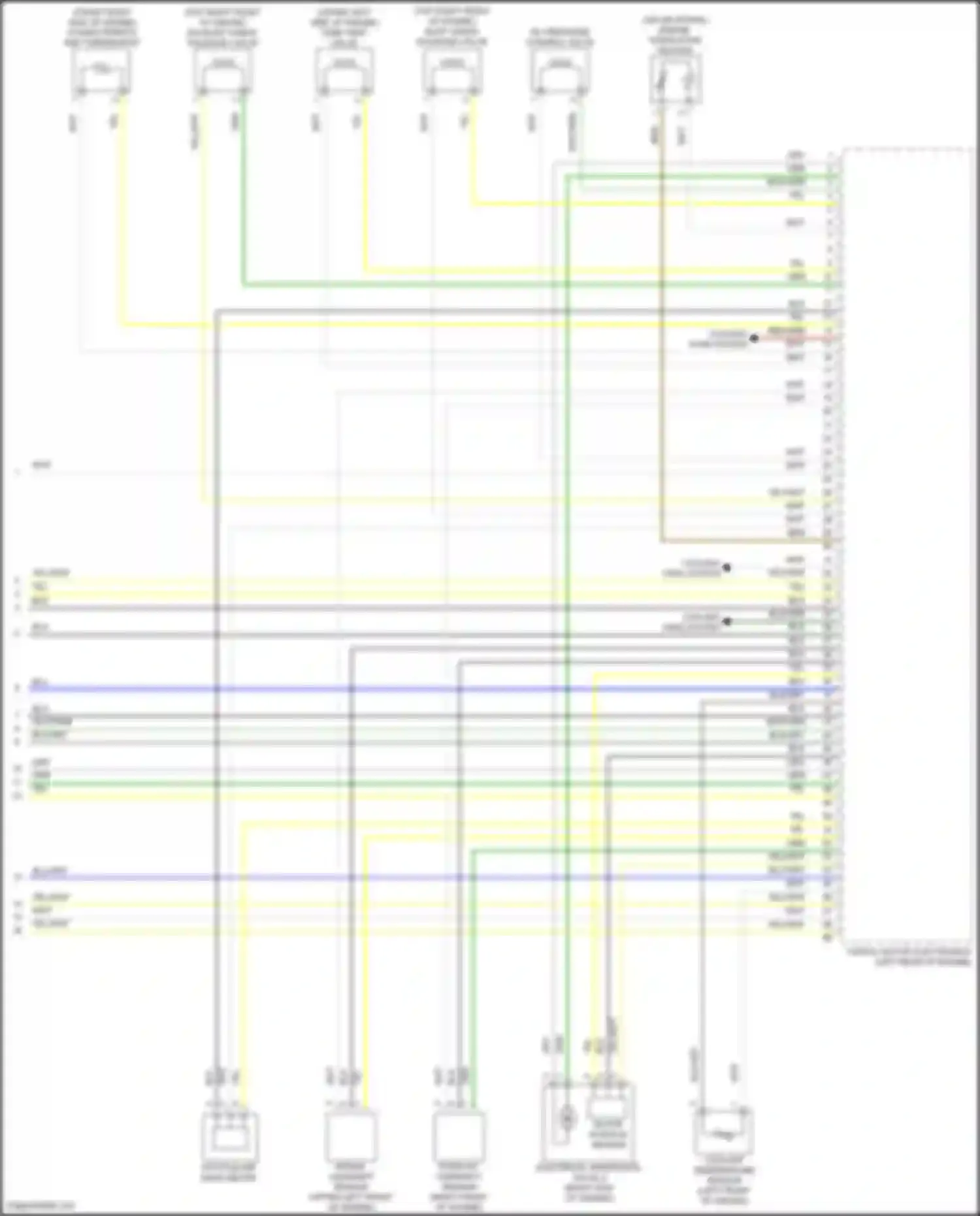 M2 BMW F87 facelift (2017-2021): Wiring diagram engine performance 3.0l turbo (5 of 5)