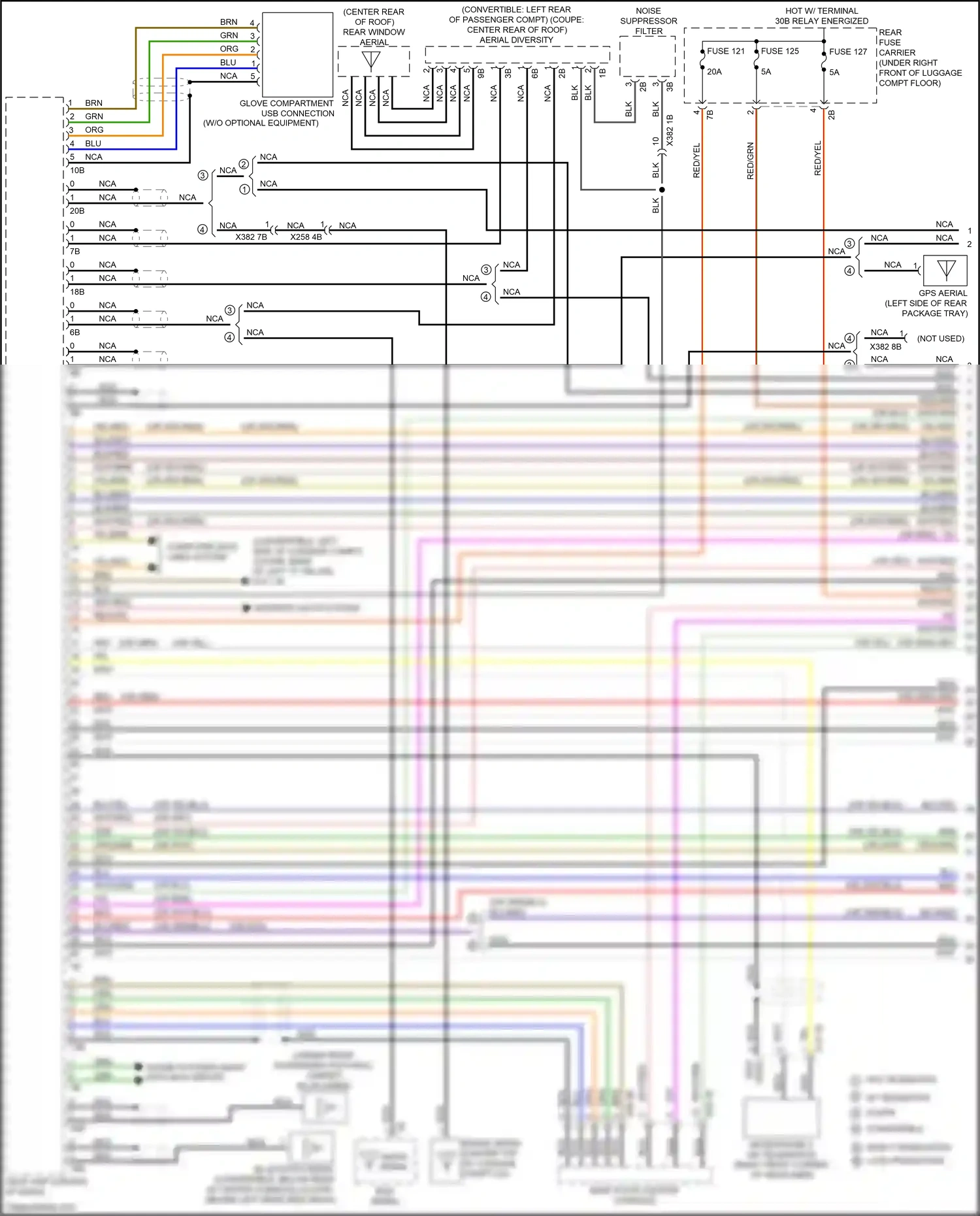 BMW M2 F87 facelift (2017-2021) computer data lines system wiring diagram  (64 of 76)