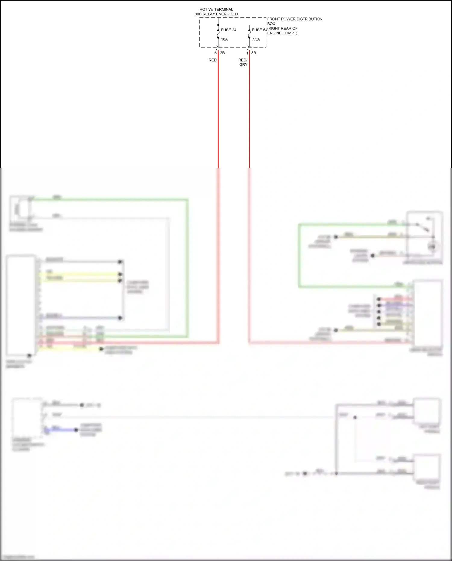 BMW M2 F87 facelift (2017-2021) computer data lines system wiring diagram  (61 of 76)