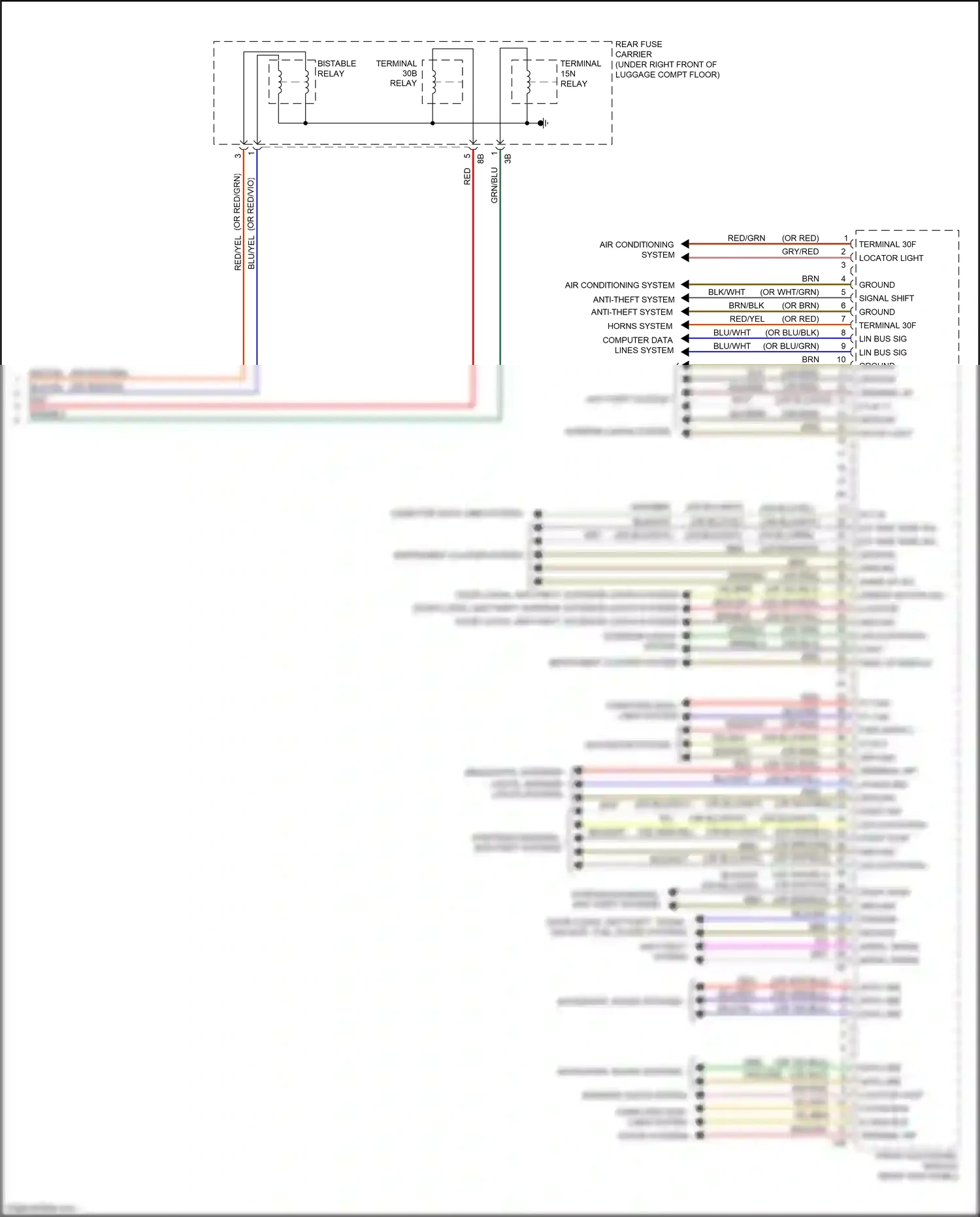 BMW M2 F87 facelift (2017-2021) computer data lines system wiring diagram  (15 of 76)