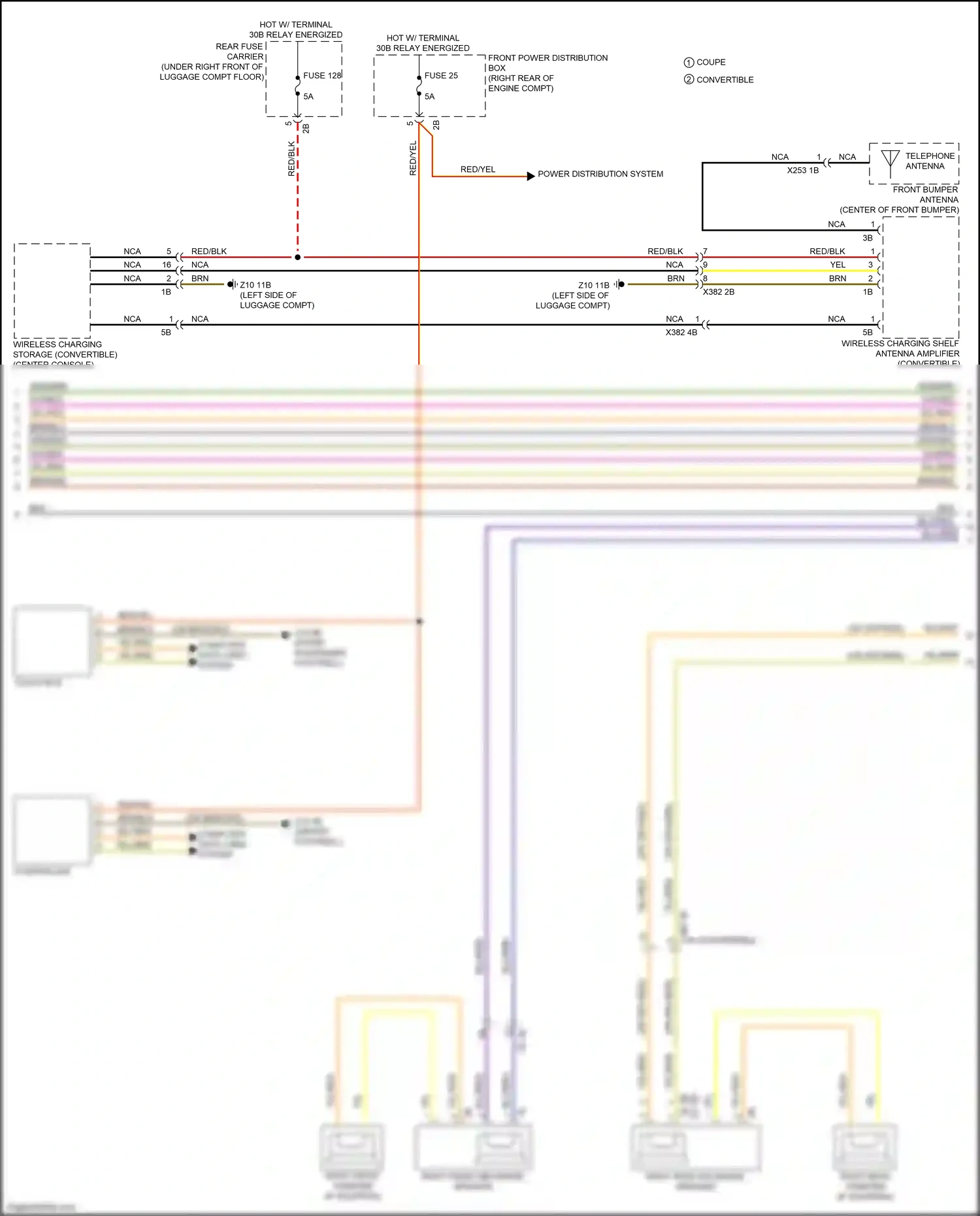BMW M2 F87 facelift (2017-2021) controller wiring diagram  (5 of 11)