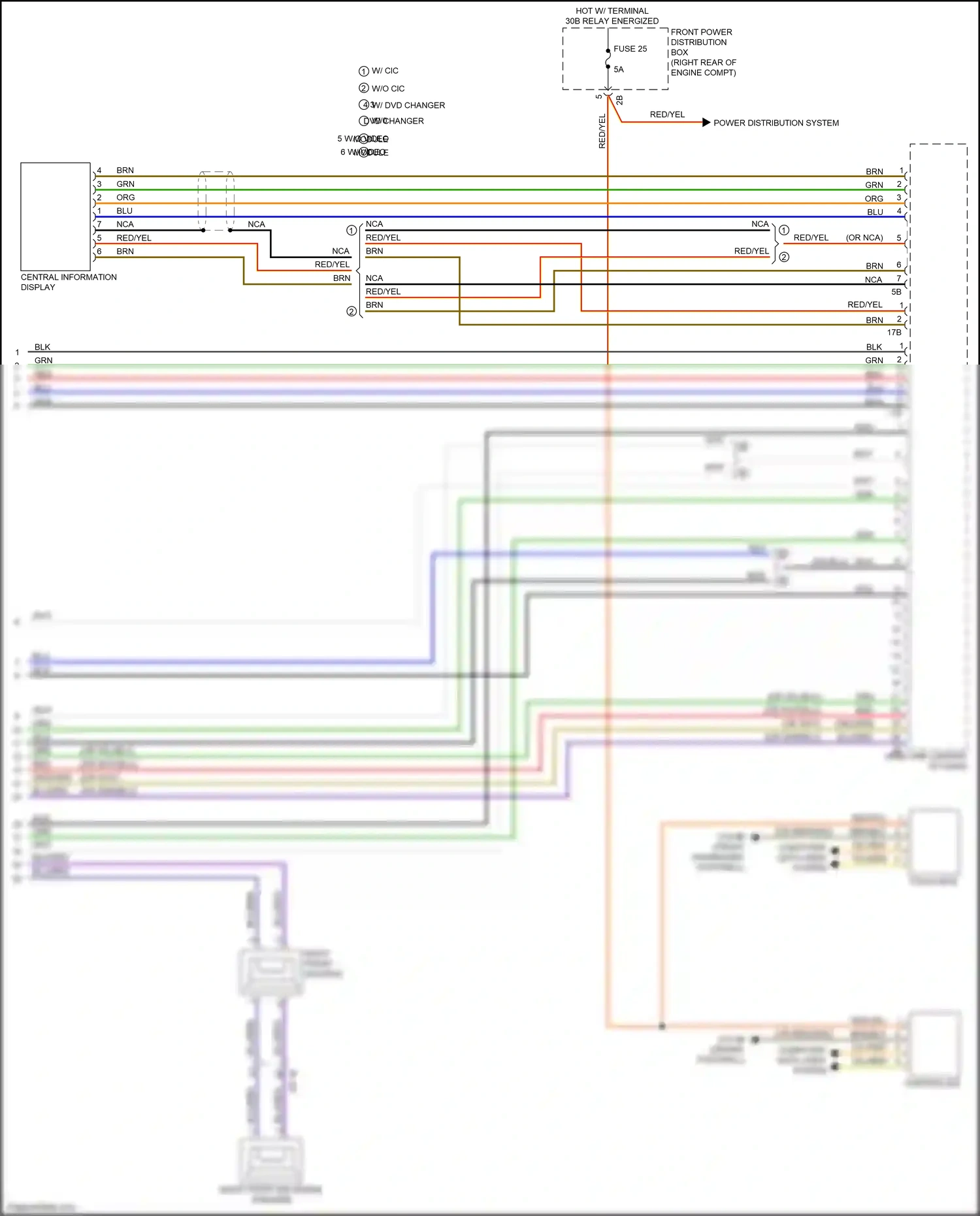 BMW M2 F87 facelift (2017-2021) controller wiring diagram  (9 of 11)