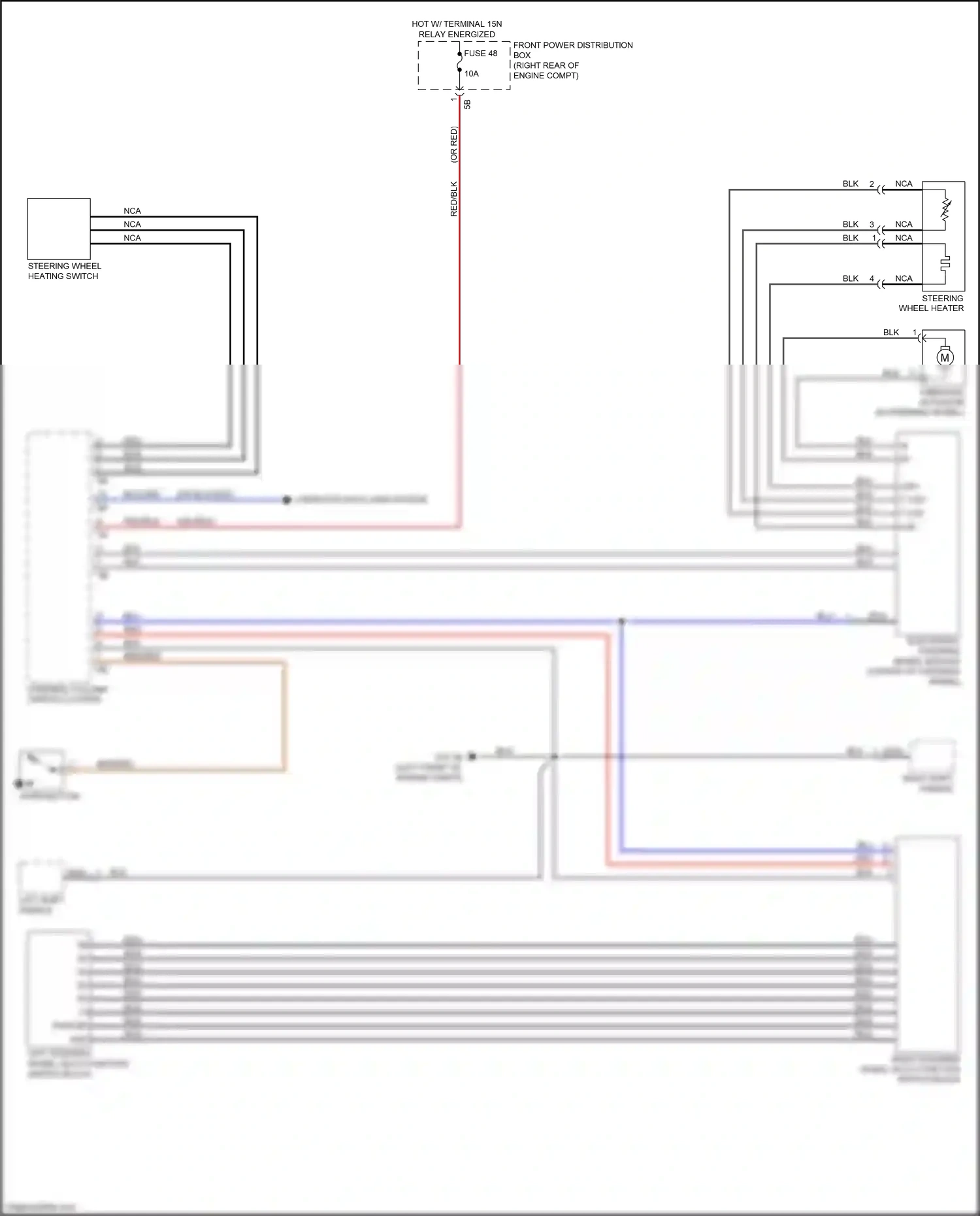 BMW M2 F87 facelift (2017-2021) steering column switch cluster wiring diagram  (6 of 14)