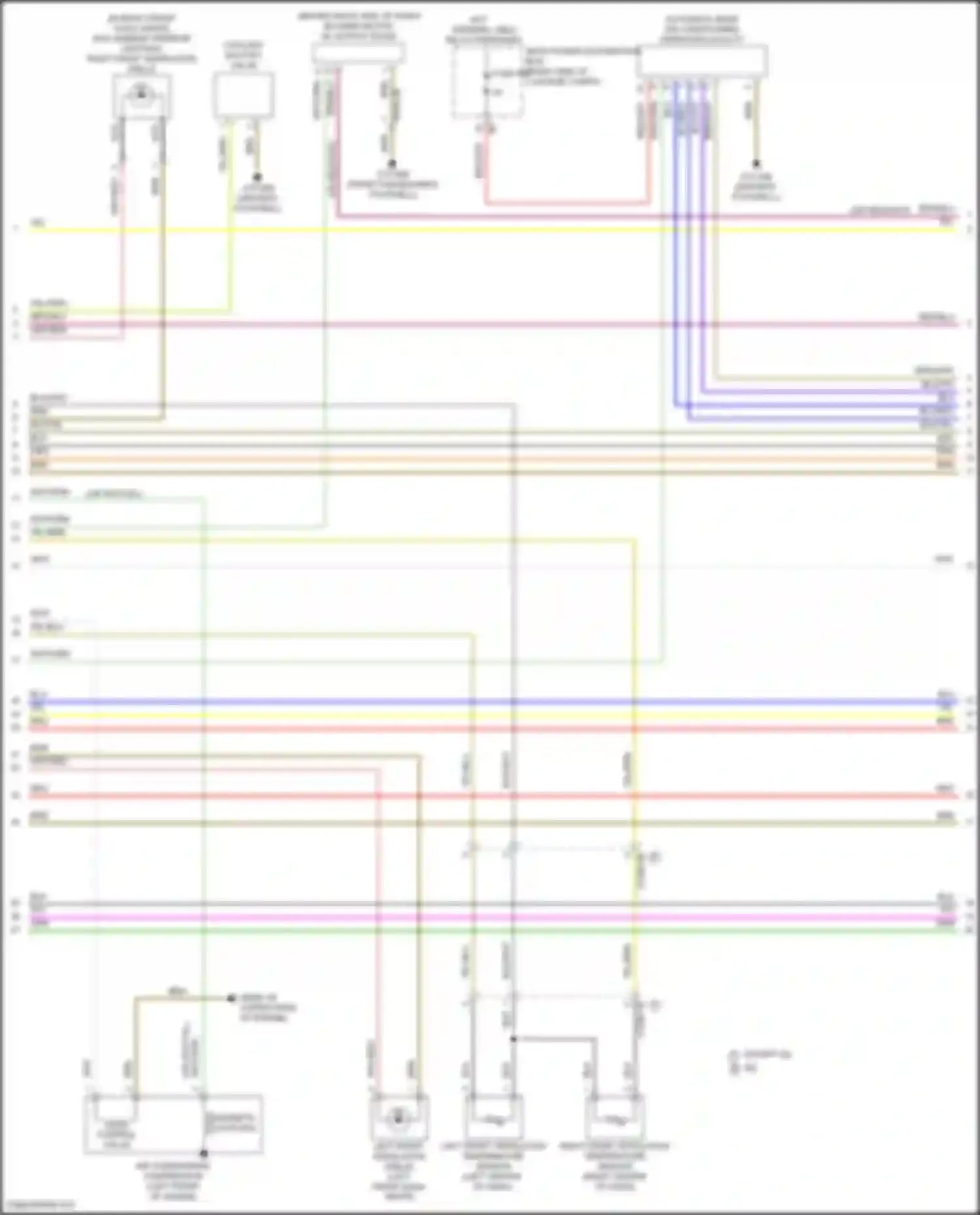 M2 BMW G87 (2022-2024): Automatic a/c circuit (2 of 6)