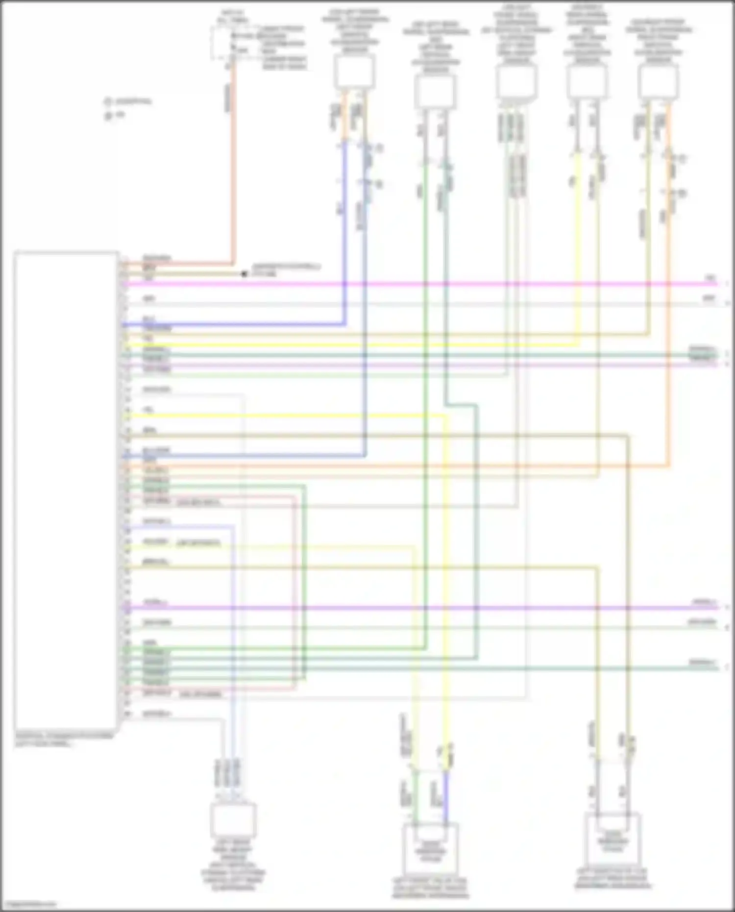 M2 BMW G87 (2022-2024): Electronic suspension circuit (1 of 2)