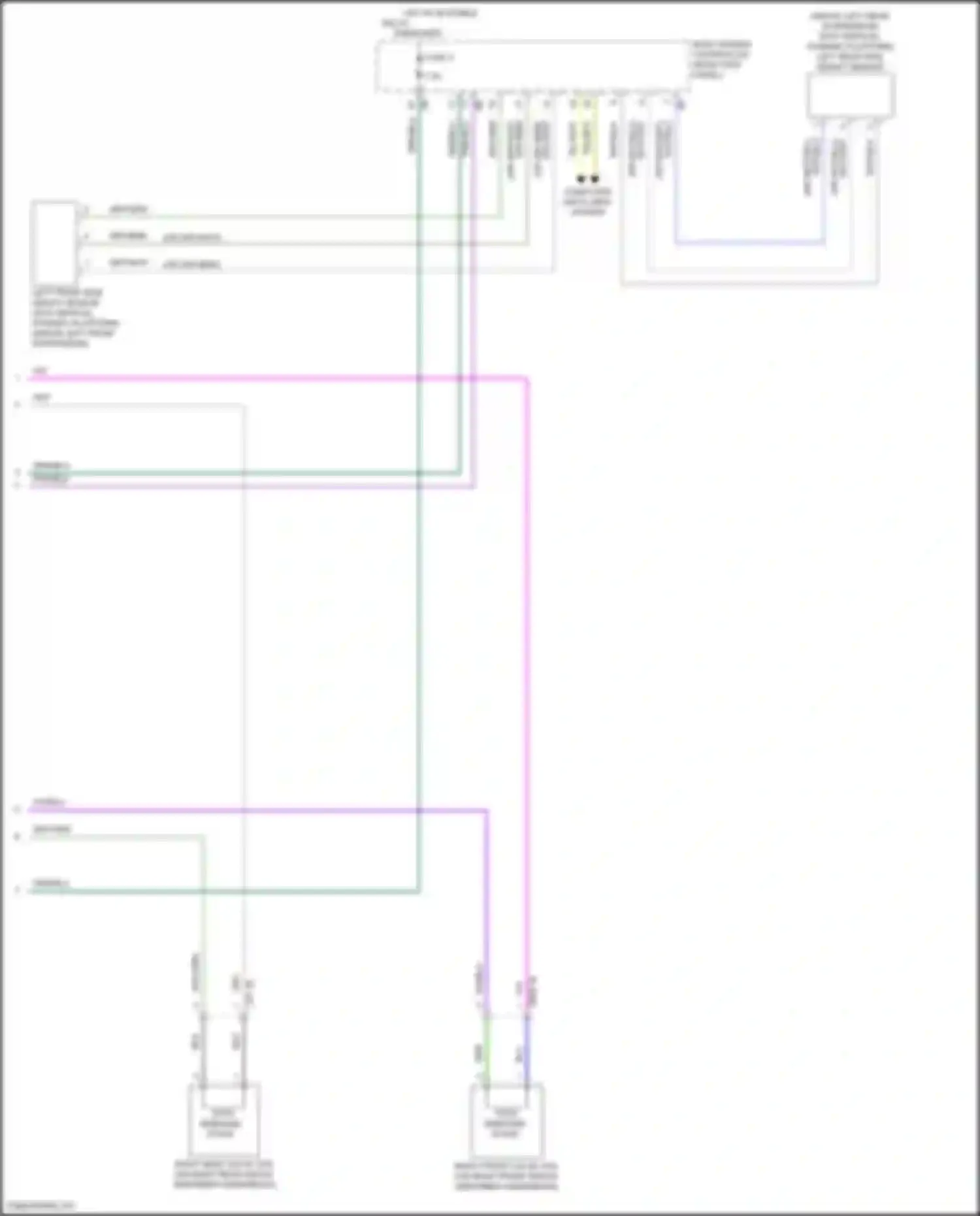 M2 BMW G87 (2022-2024): Electronic suspension circuit (2 of 2)