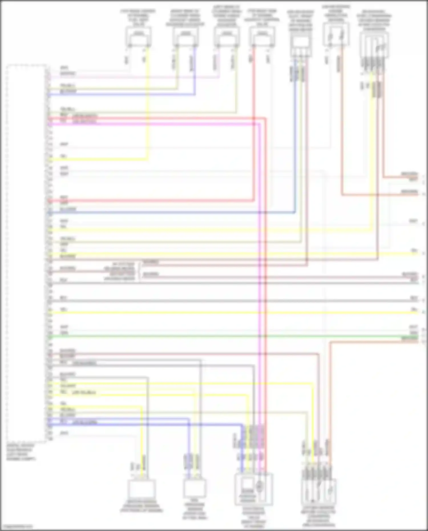M2 BMW G87 (2022-2024): Wiring diagram engine performance 3.0l turbo (1 of 6)