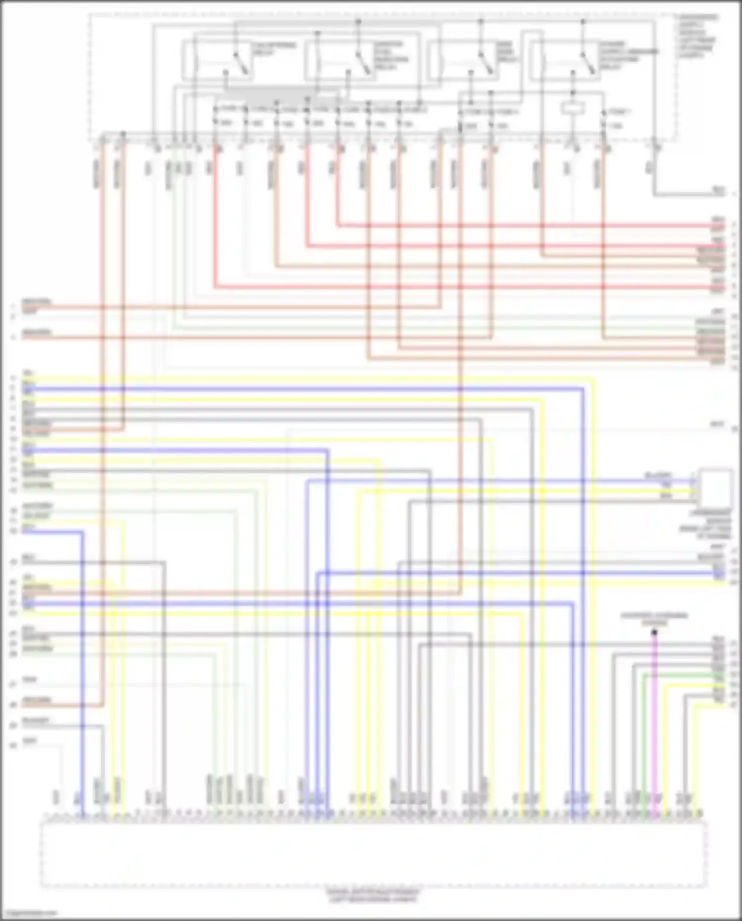 M2 BMW G87 (2022-2024): Wiring diagram engine performance 3.0l turbo (3 of 6)