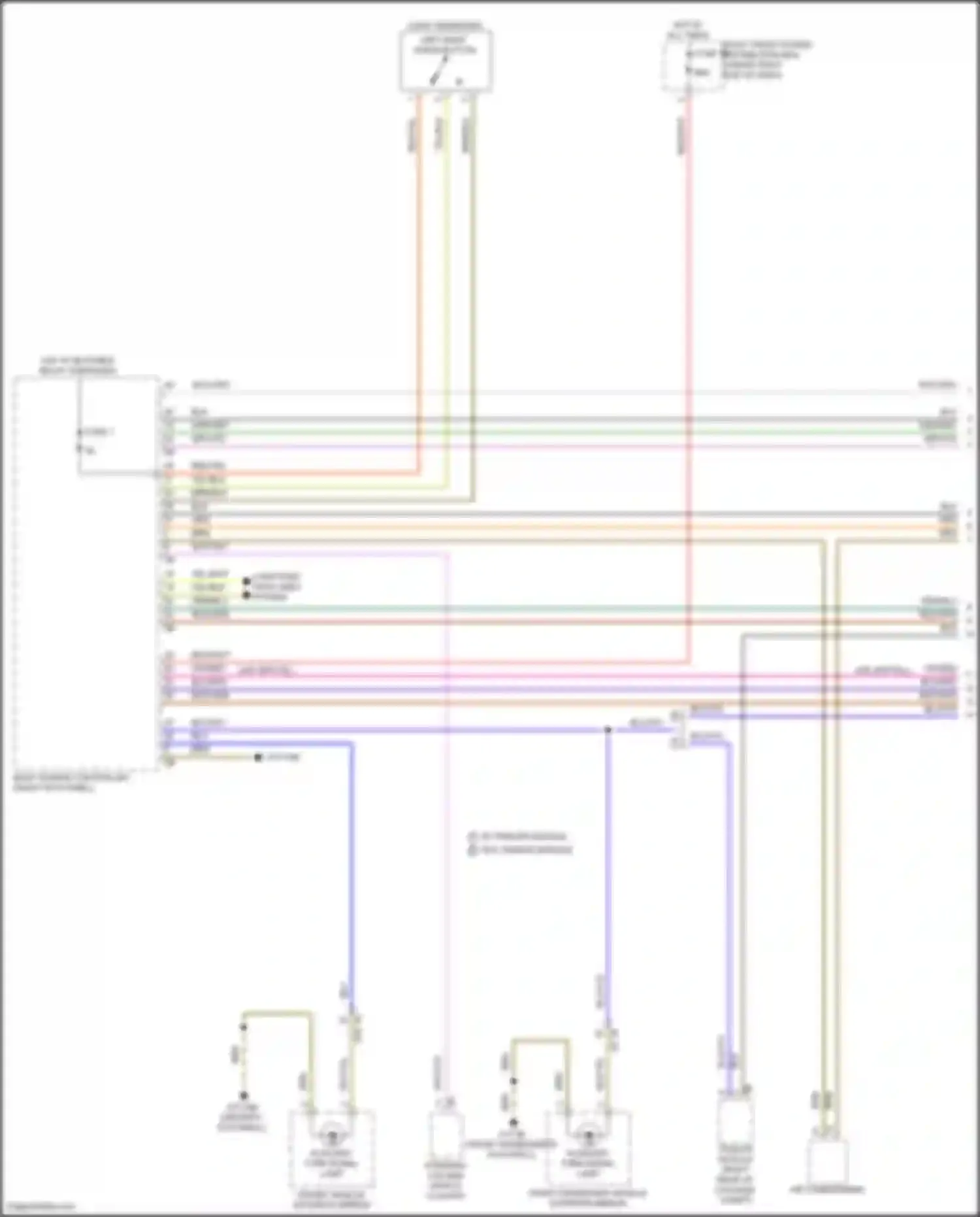 M2 BMW G87 (2022-2024): Exterior lamps circuit (1 of 3)