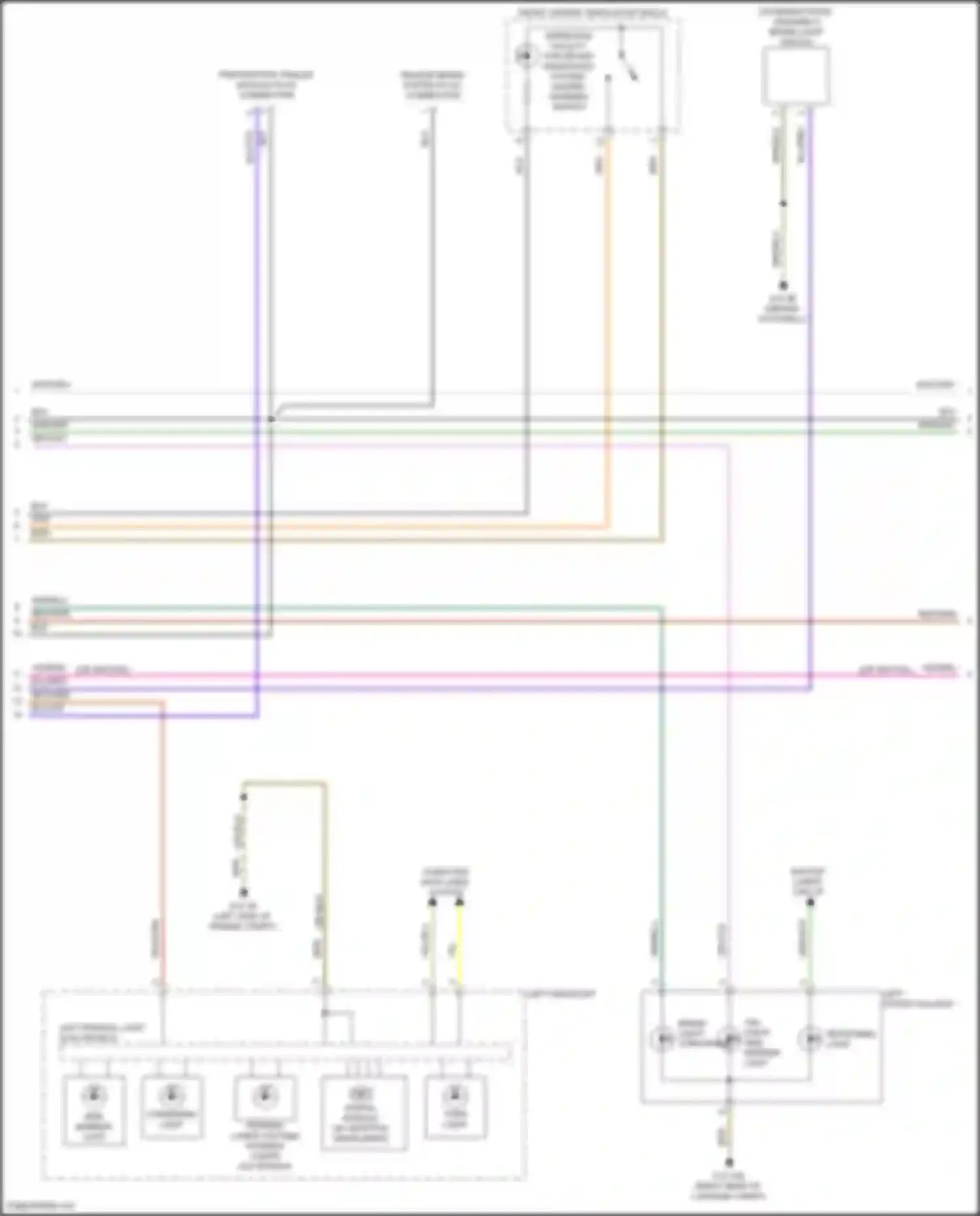M2 BMW G87 (2022-2024): Exterior lamps circuit (2 of 3)