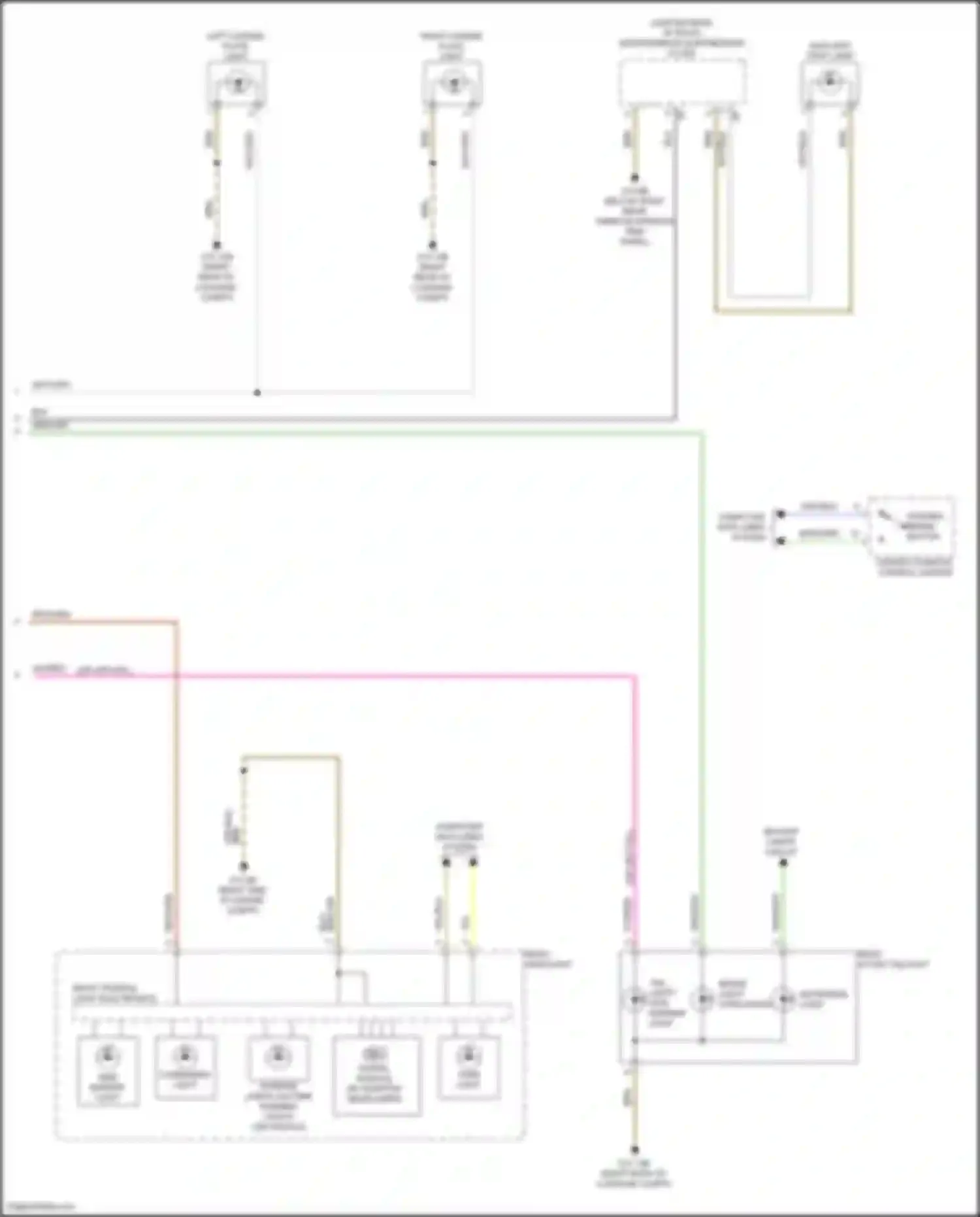 M2 BMW G87 (2022-2024): Exterior lamps circuit (3 of 3)
