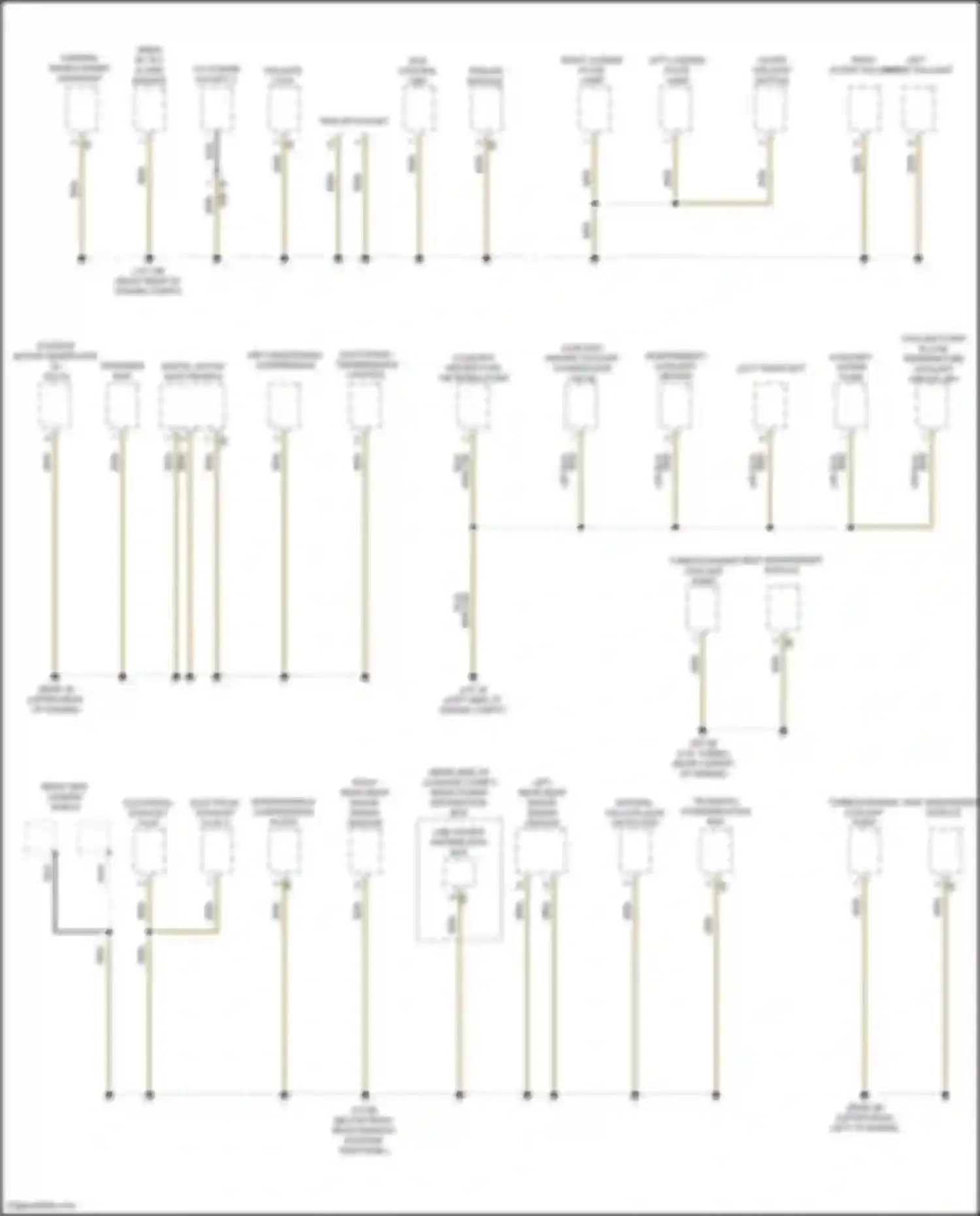 M2 BMW G87 (2022-2024): Ground distribution circuit (1 of 5)