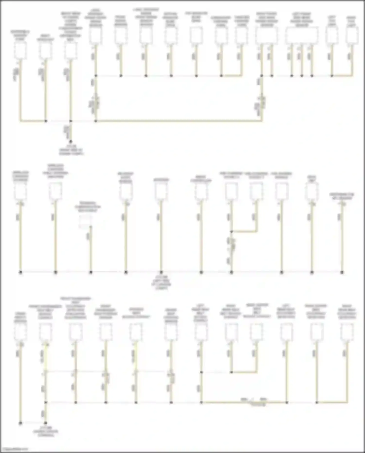 M2 BMW G87 (2022-2024): Ground distribution circuit (2 of 5)