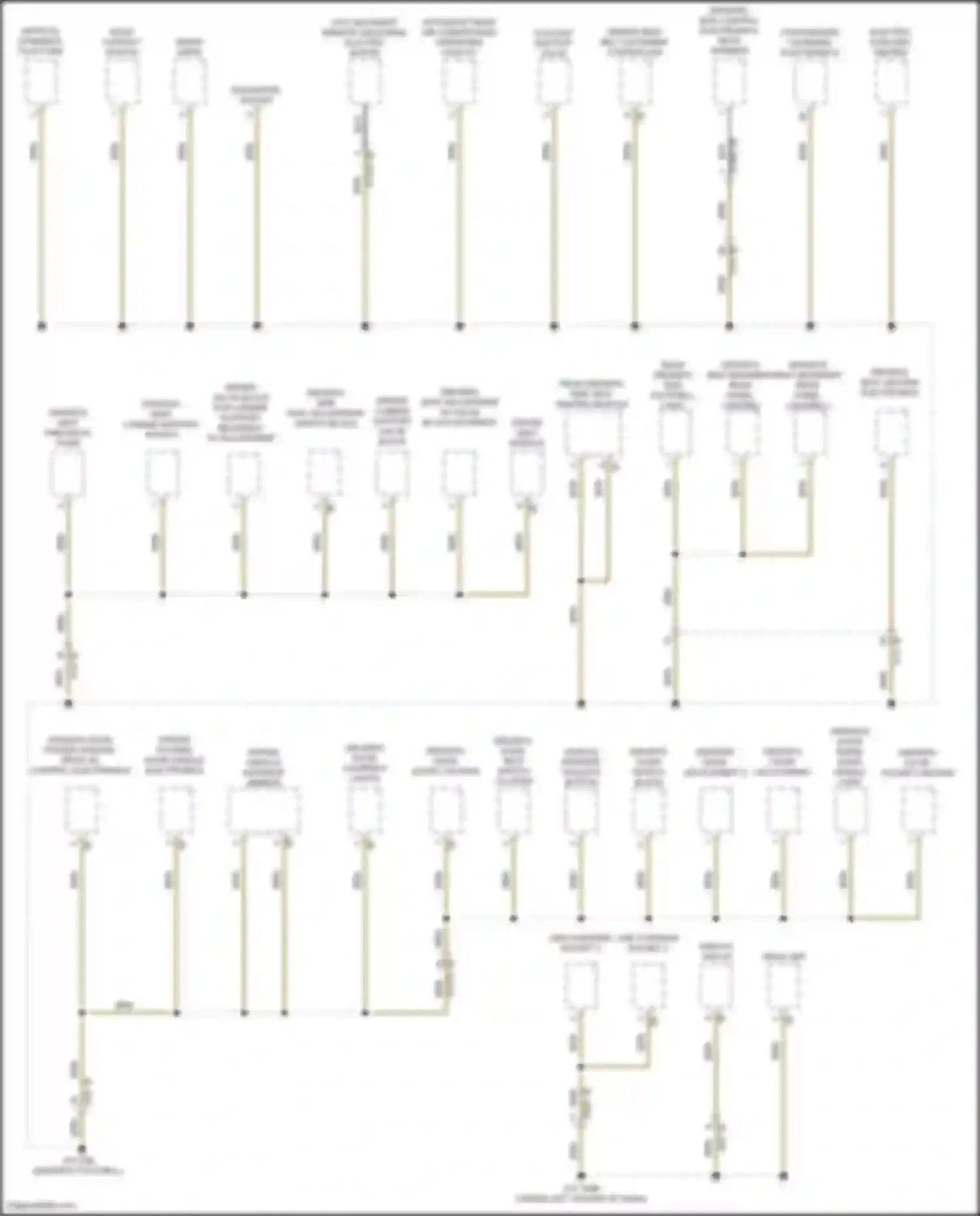 M2 BMW G87 (2022-2024): Ground distribution circuit (3 of 5)