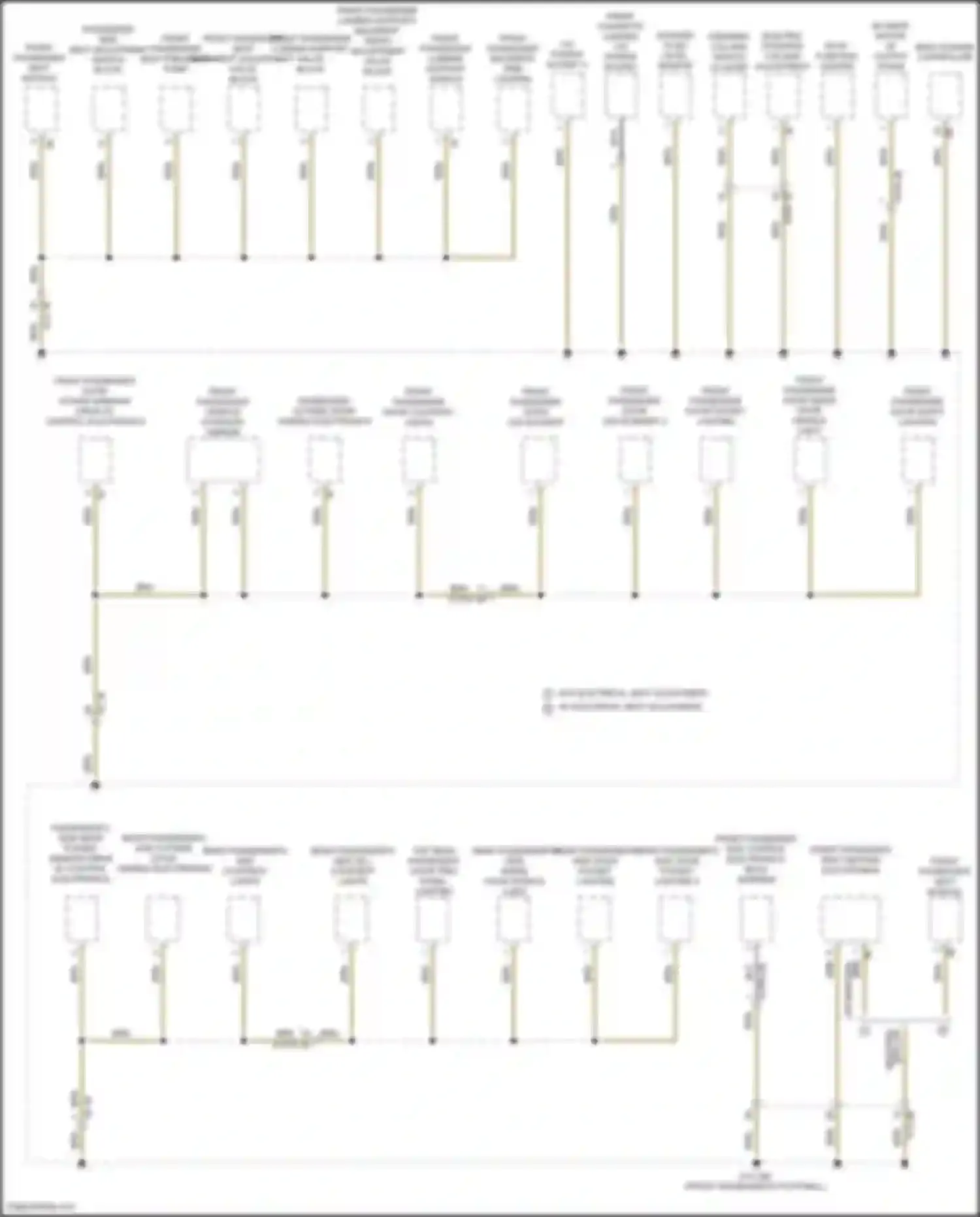 M2 BMW G87 (2022-2024): Ground distribution circuit (4 of 5)