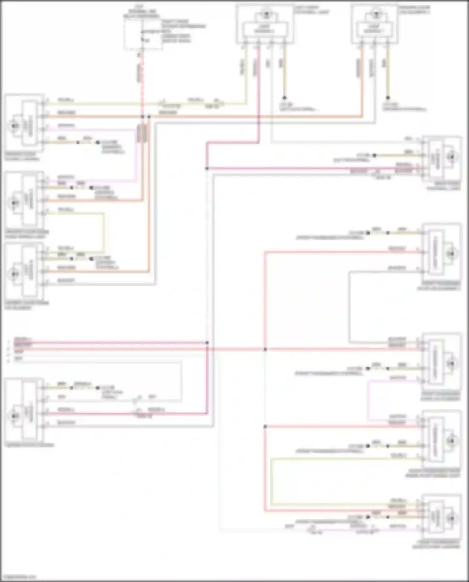 M2 BMW G87 (2022-2024): Courtesy lamps circuit (3 of 3)