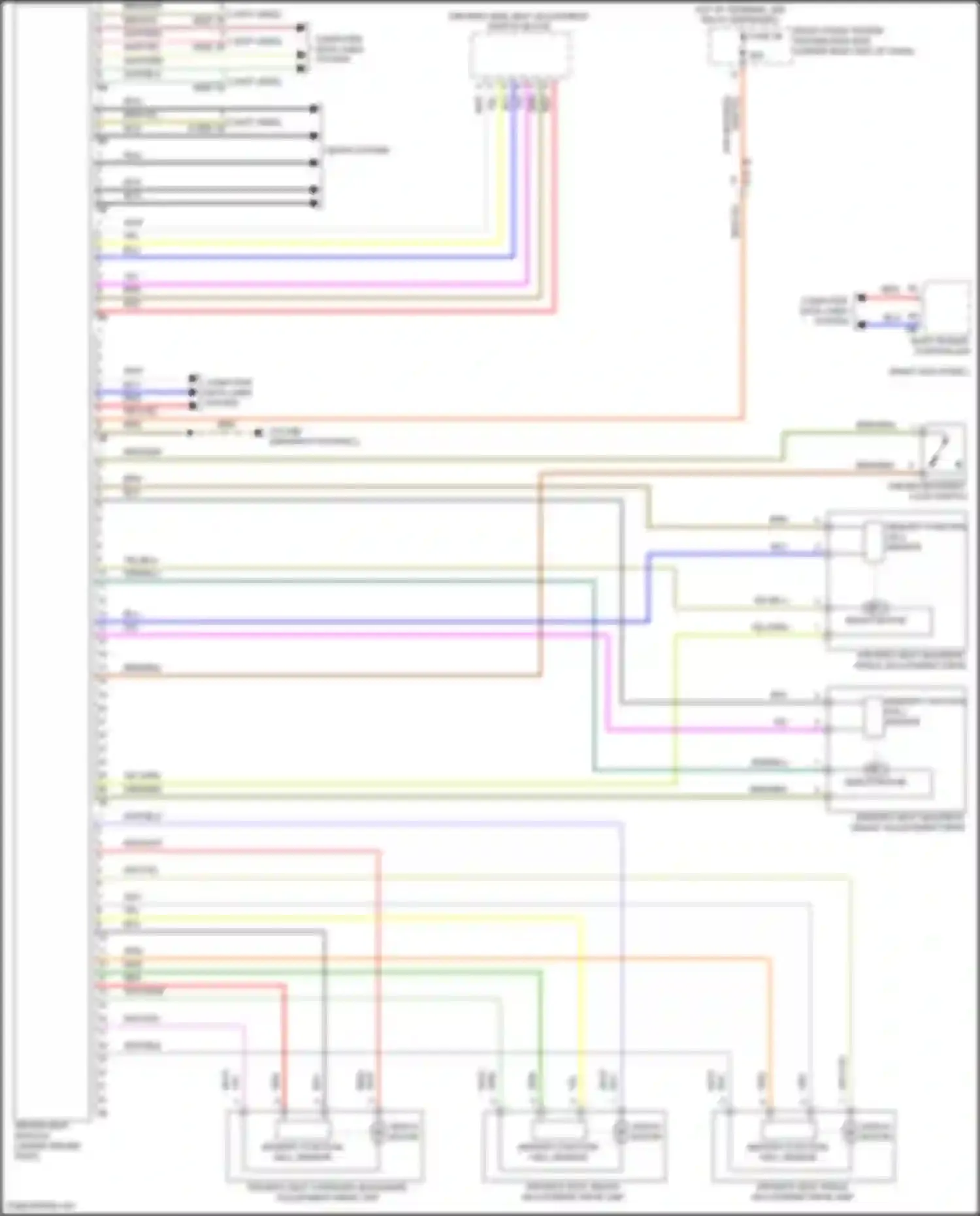 M2 BMW G87 (2022-2024): Driver"s memory seat circuit