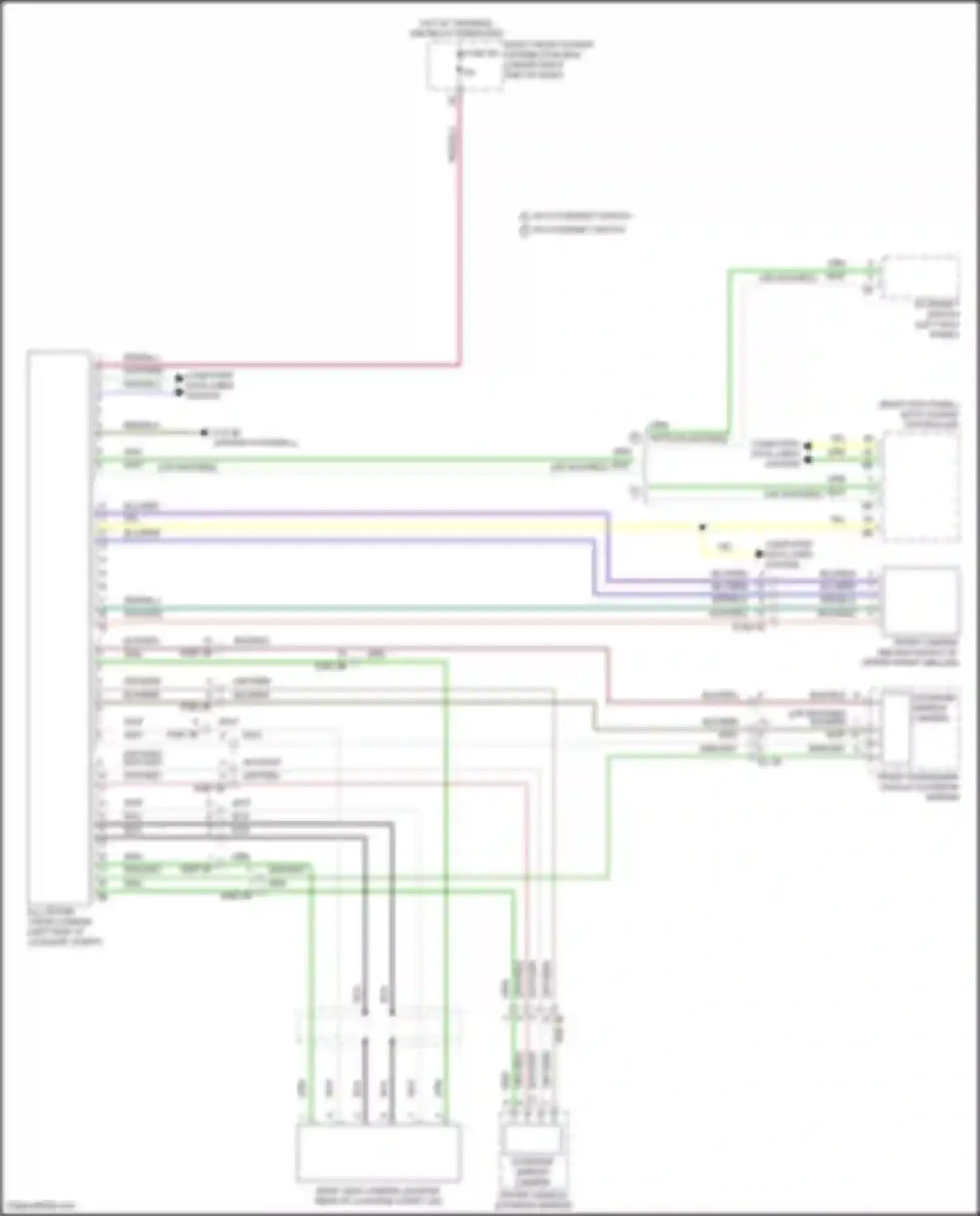 M2 BMW G87 (2022-2024): All around vision camera circuit