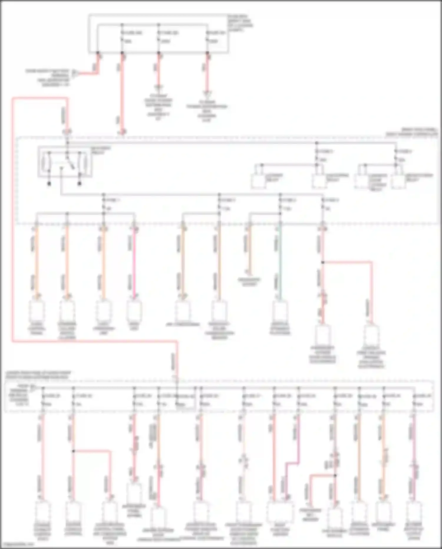 M2 BMW G87 (2022-2024): Power distribution circuit (2 of 7)