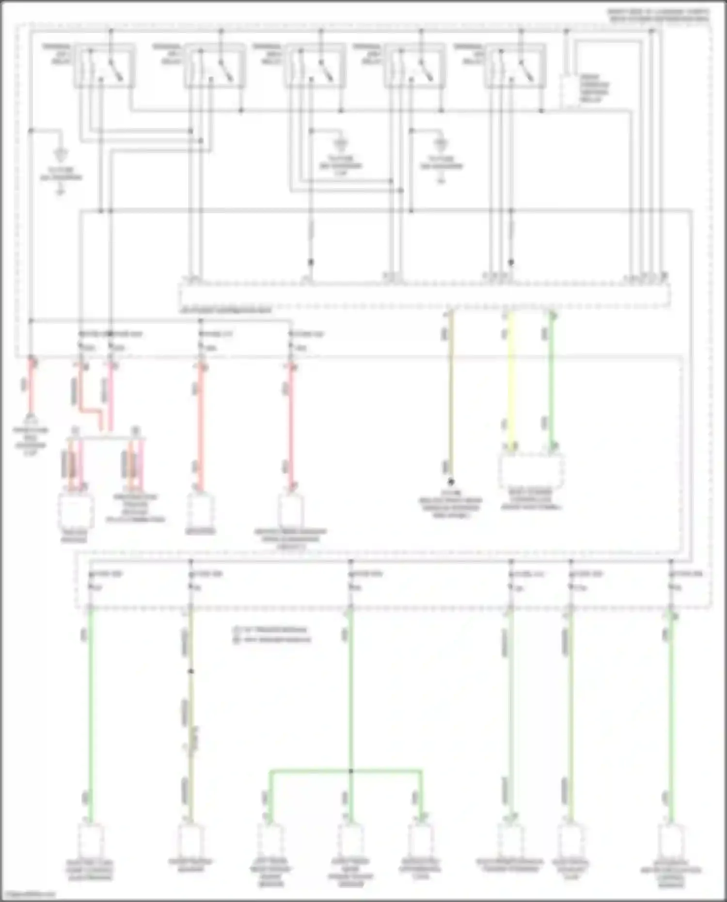 M2 BMW G87 (2022-2024): Power distribution circuit (6 of 7)