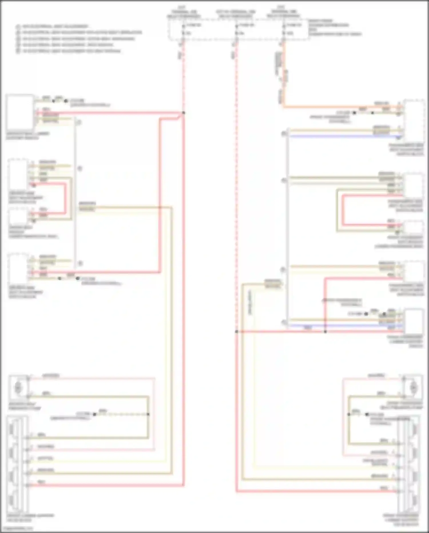M2 BMW G87 (2022-2024): Lumbar circuit, w/o backrest
