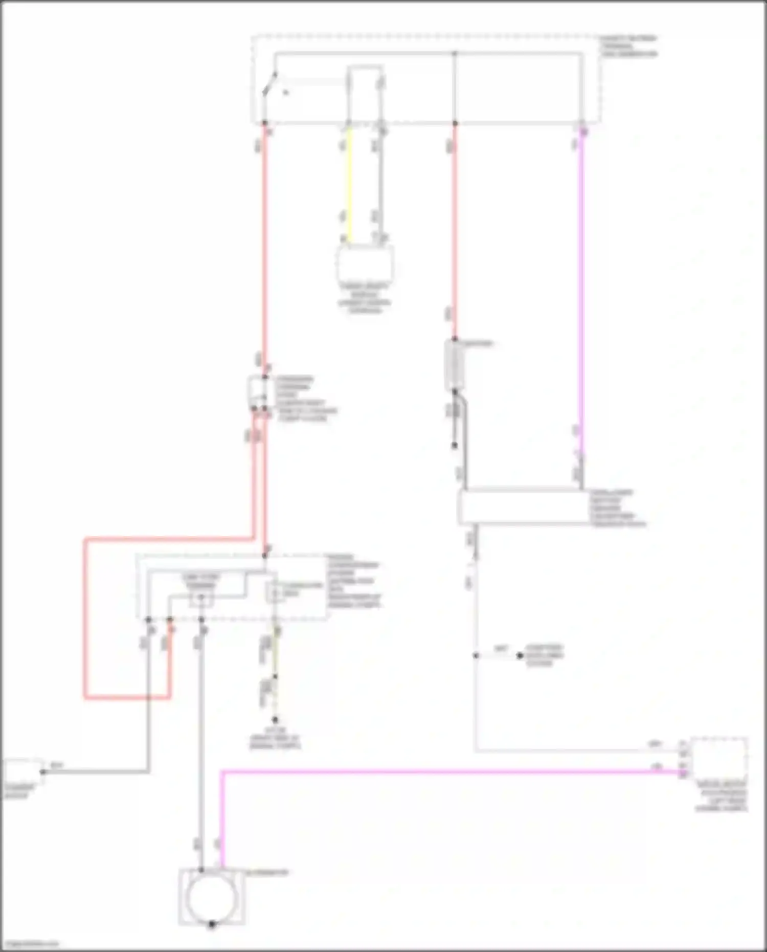 M2 BMW G87 (2022-2024): Charging circuit