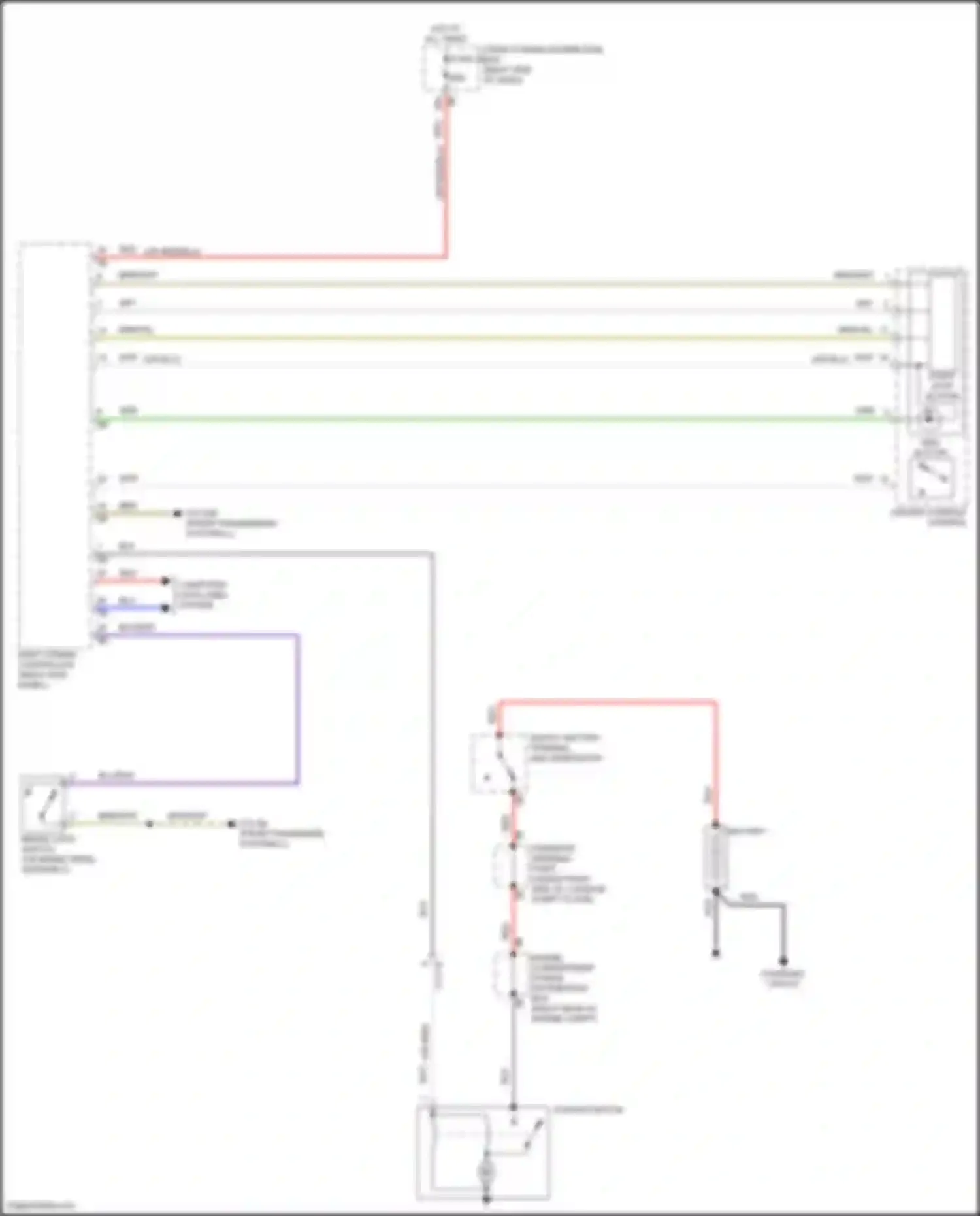 M2 BMW G87 (2022-2024): Starting circuit