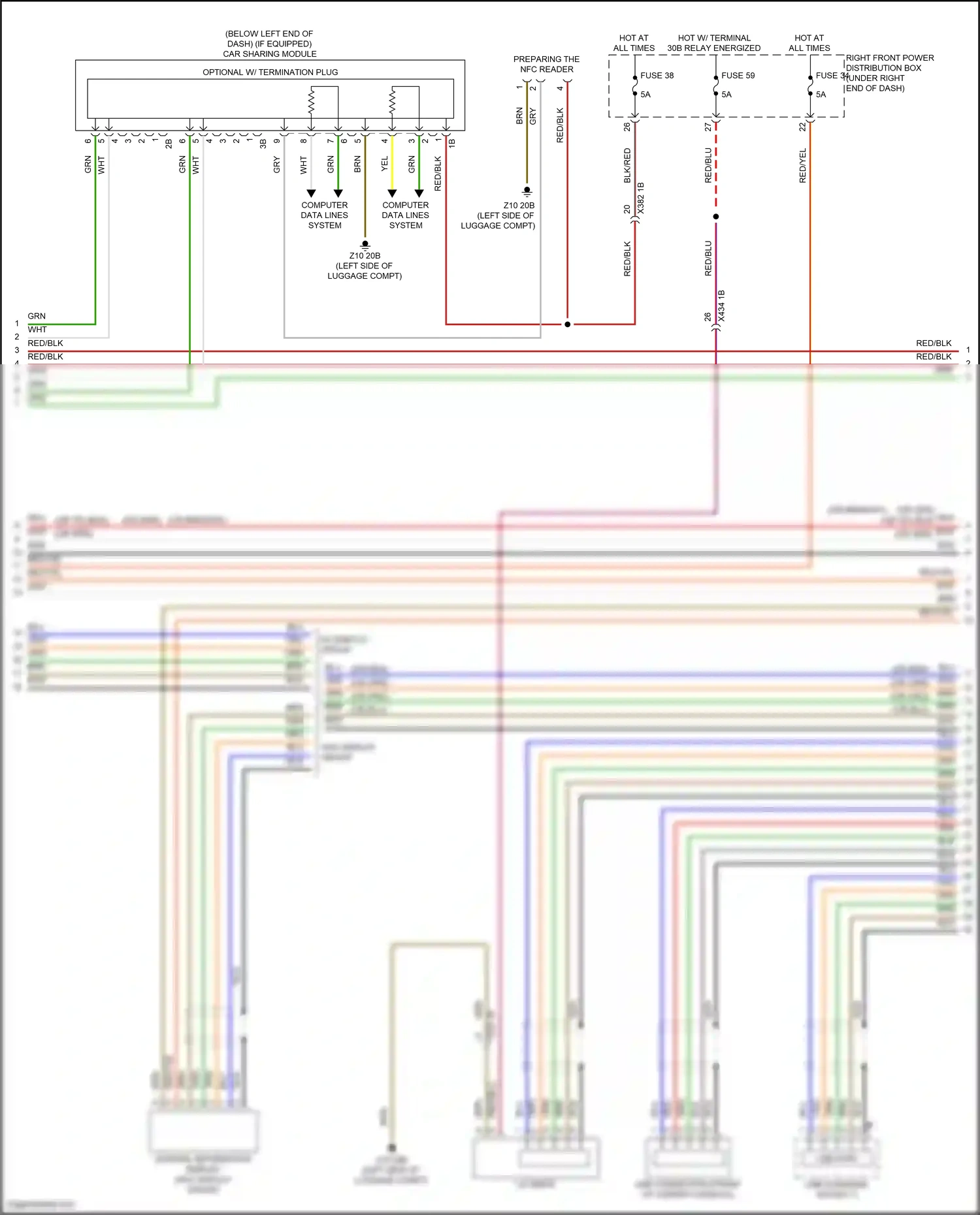 BMW M2 G87 (2022-2024) computer data lines system wiring diagram  (37 of 78)