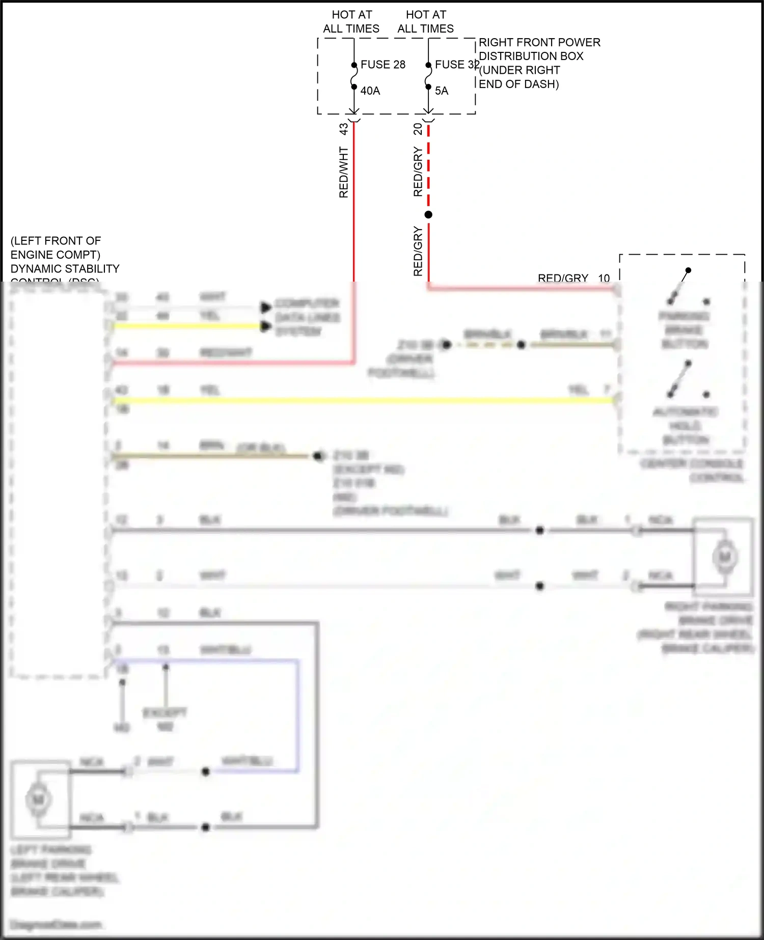 BMW M2 G87 (2022-2024) computer data lines system wiring diagram  (60 of 78)