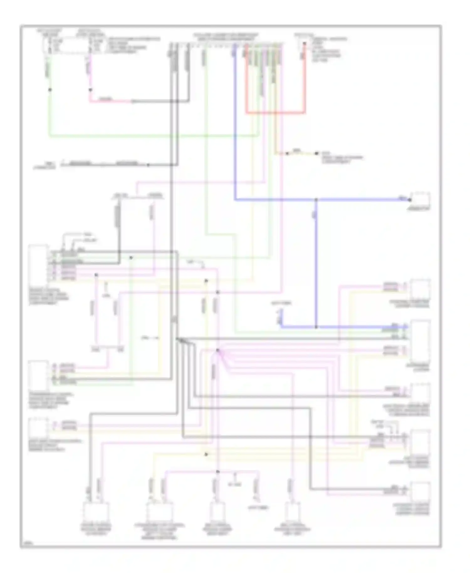 M3 BMW E36 (1992-1999): Computer data lines circuit