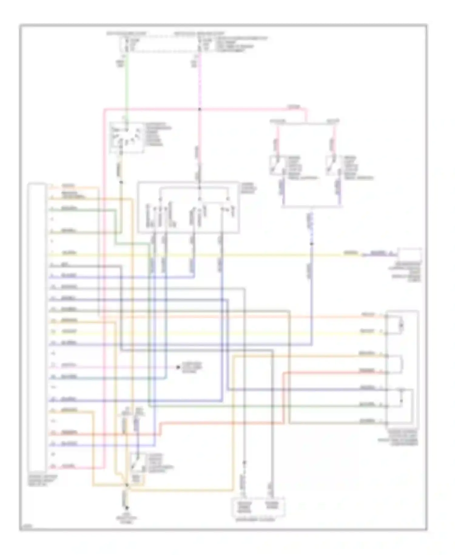 M3 BMW E36 (1992-1999): Cruise control circuit