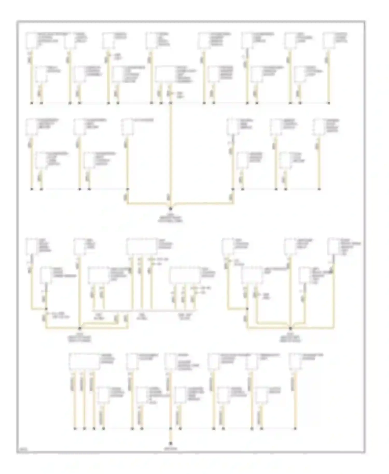 M3 BMW E36 (1992-1999): Ground distribution circuit (2 of 5)