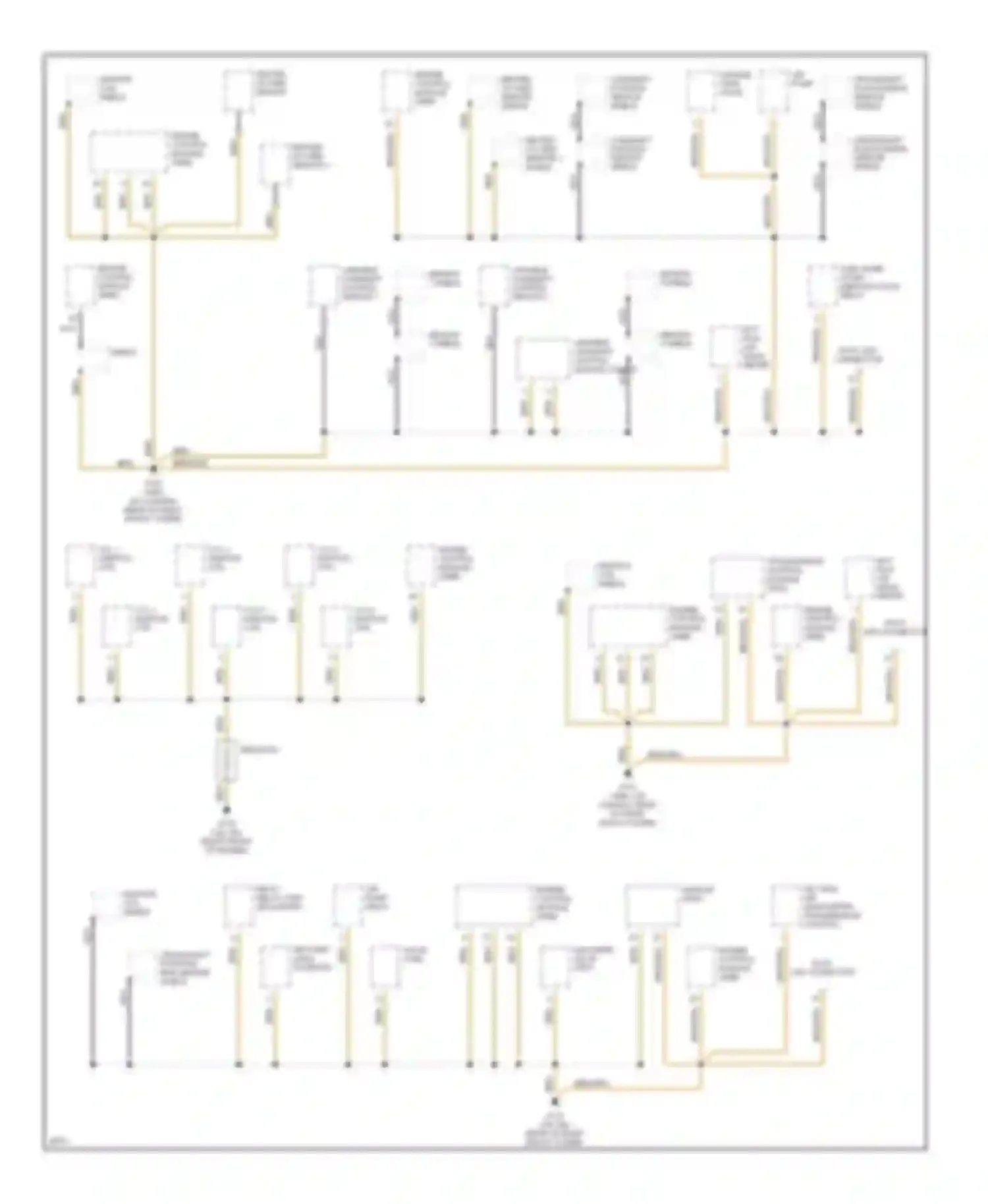 M3 BMW E36 (1992-1999): Ground distribution circuit (3 of 5)