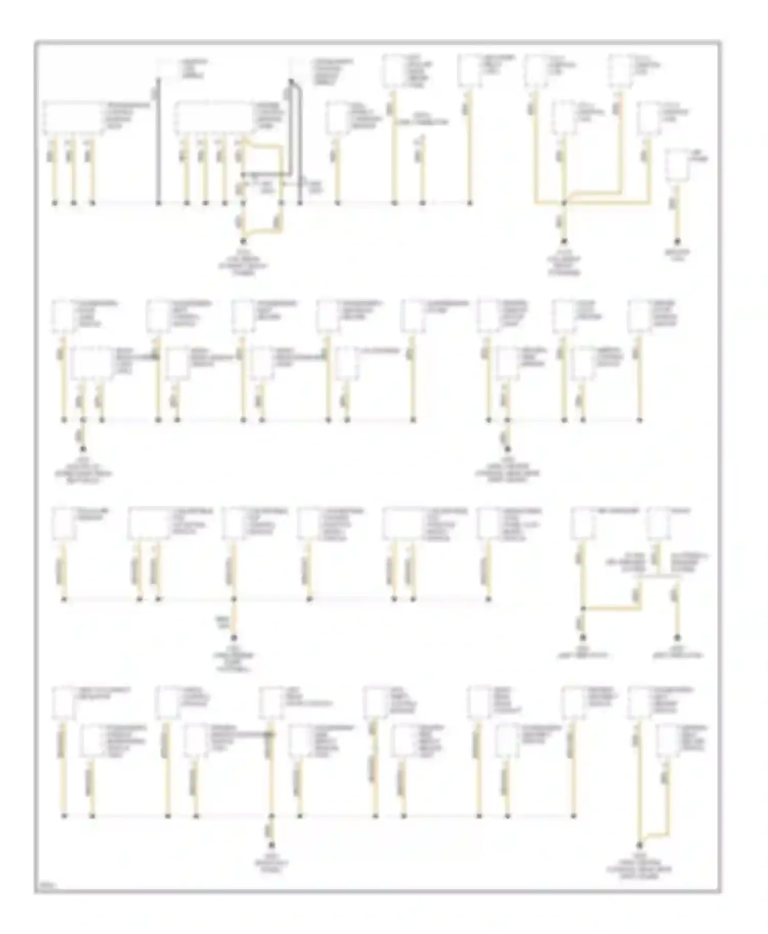 M3 BMW E36 (1992-1999): Ground distribution circuit (4 of 5)