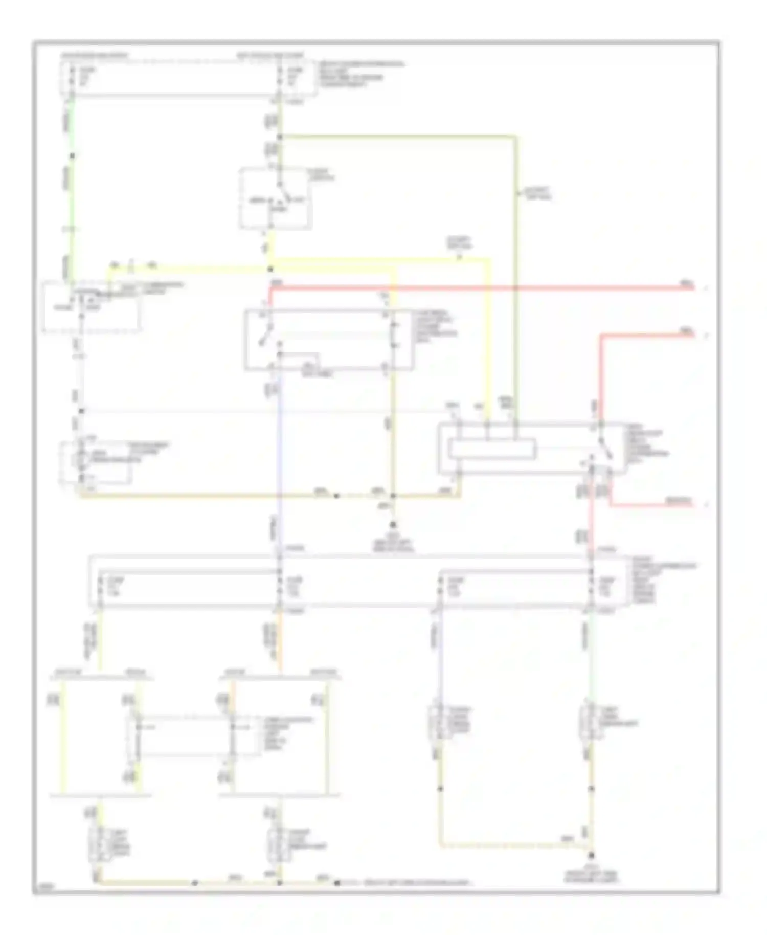 M3 BMW E36 (1992-1999): Headlights circuit (1 of 2)